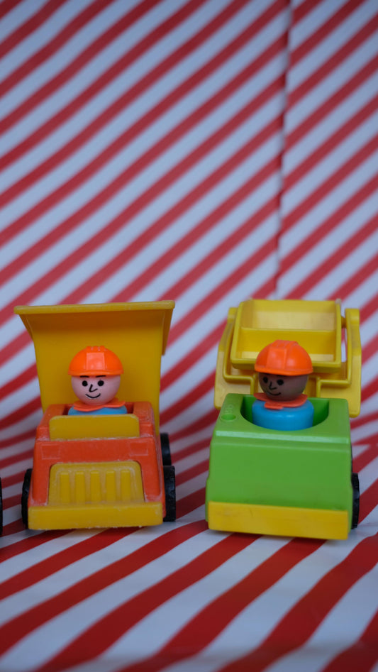 Véhicules de chantier little people par Fisher price