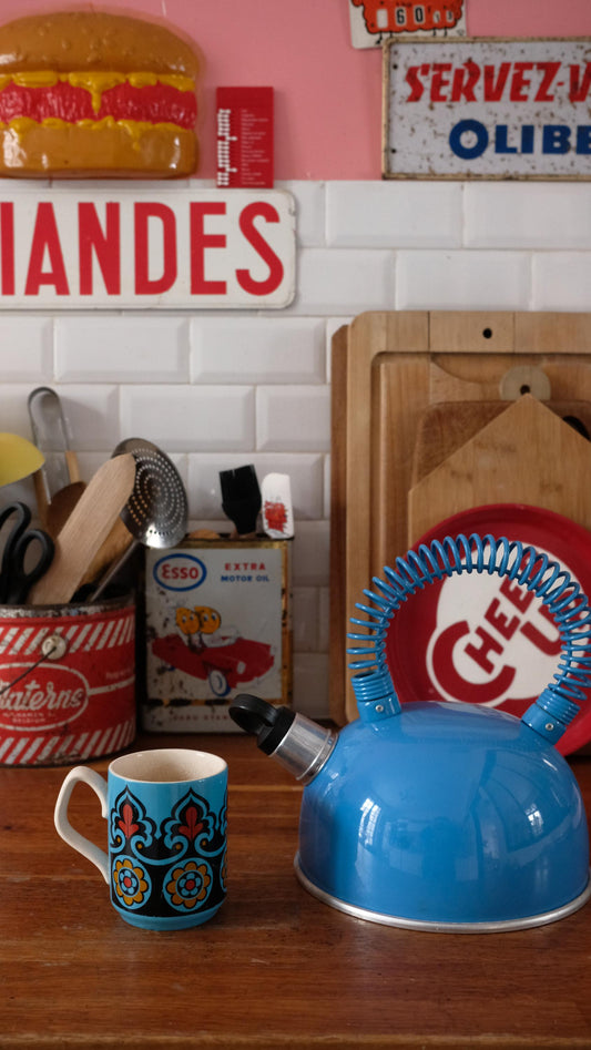 Bouilloire sifflante beka vintage