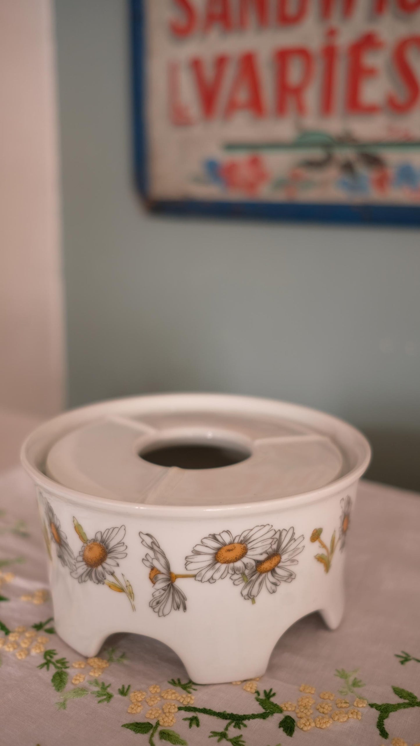 Tea warmer en céramique Bavaria vintage