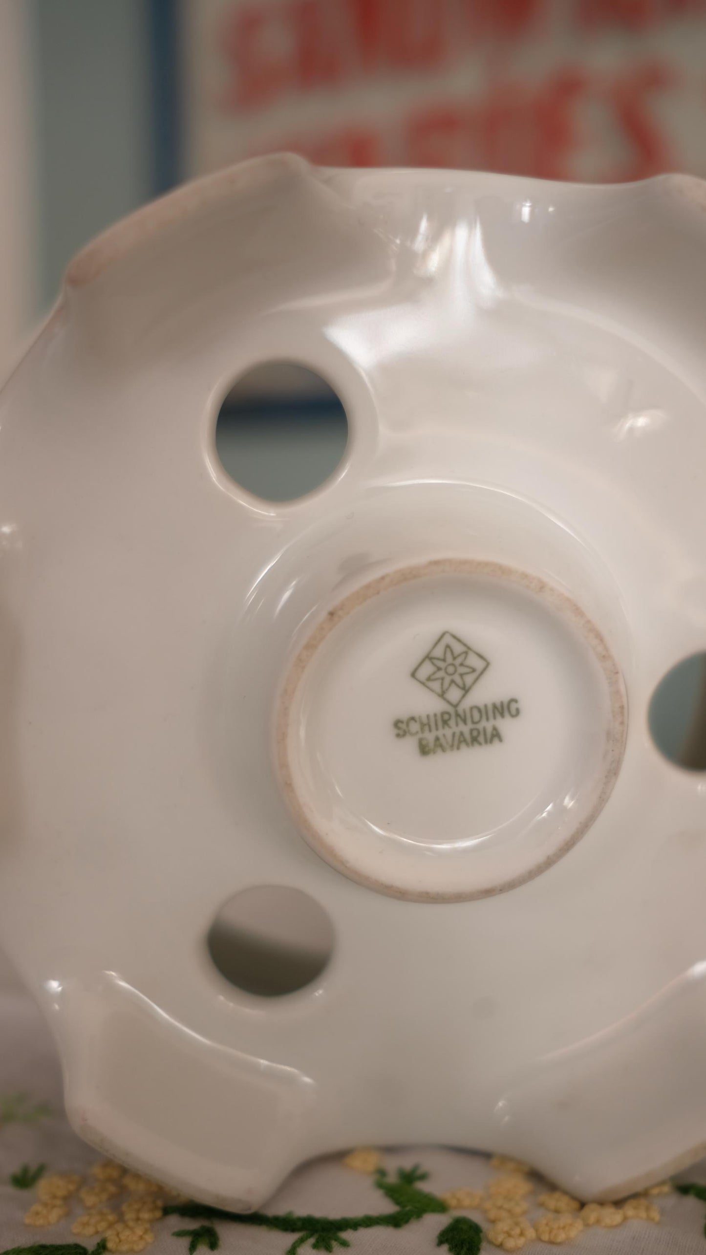 Tea warmer en céramique Bavaria vintage