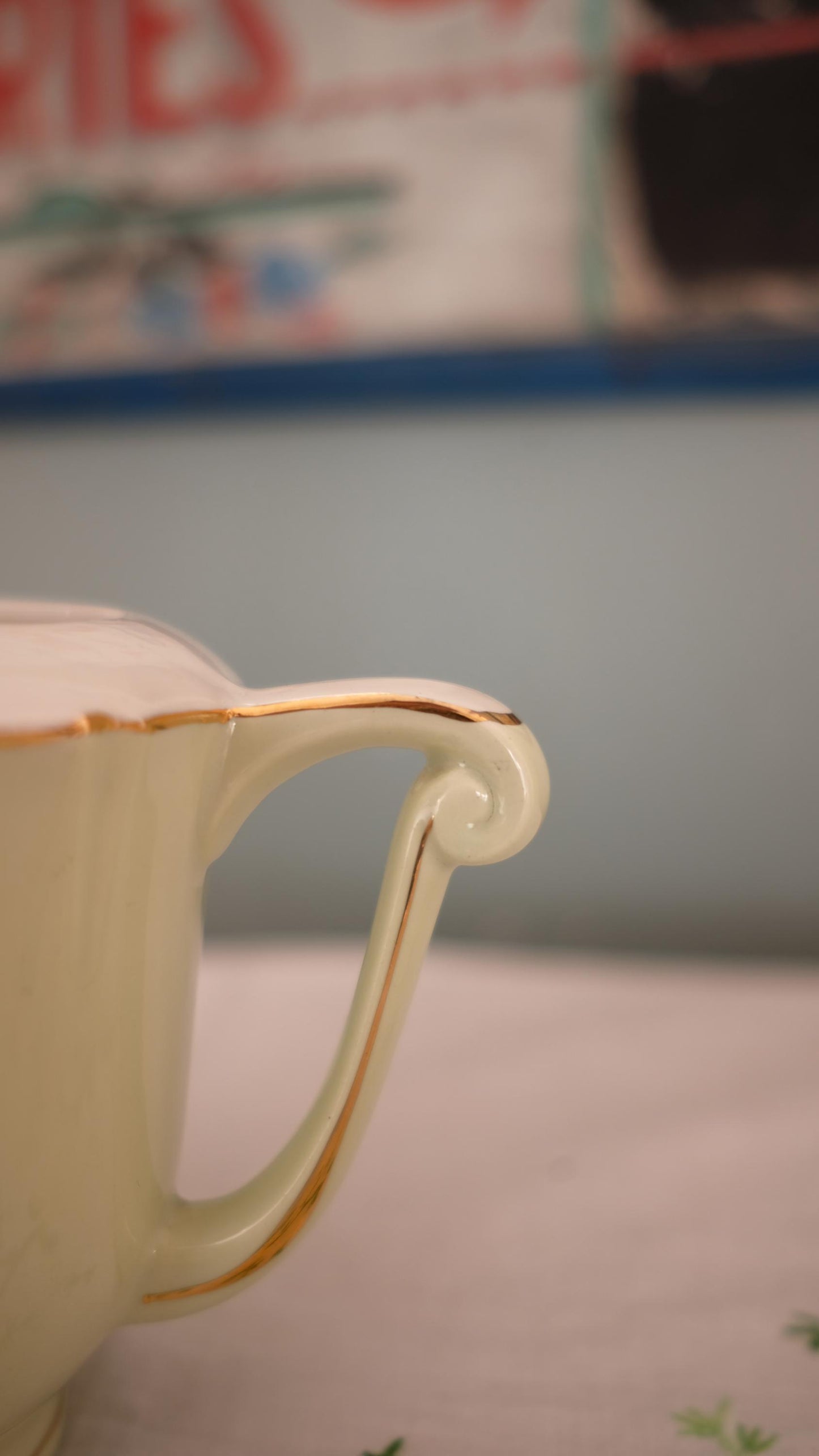 Pot à lait/pichet nous deux vintage Céranor