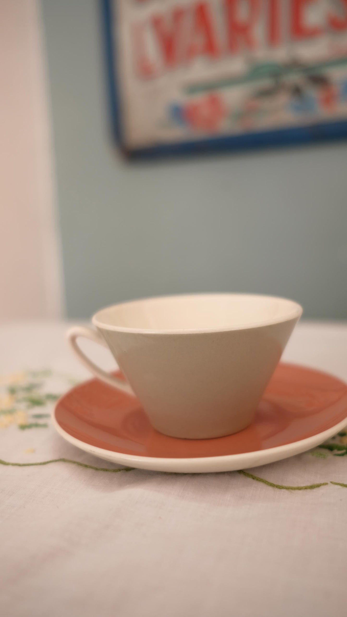 Lot de 5 tasses à espresso+coupelles  vintageVilleroy&Boch