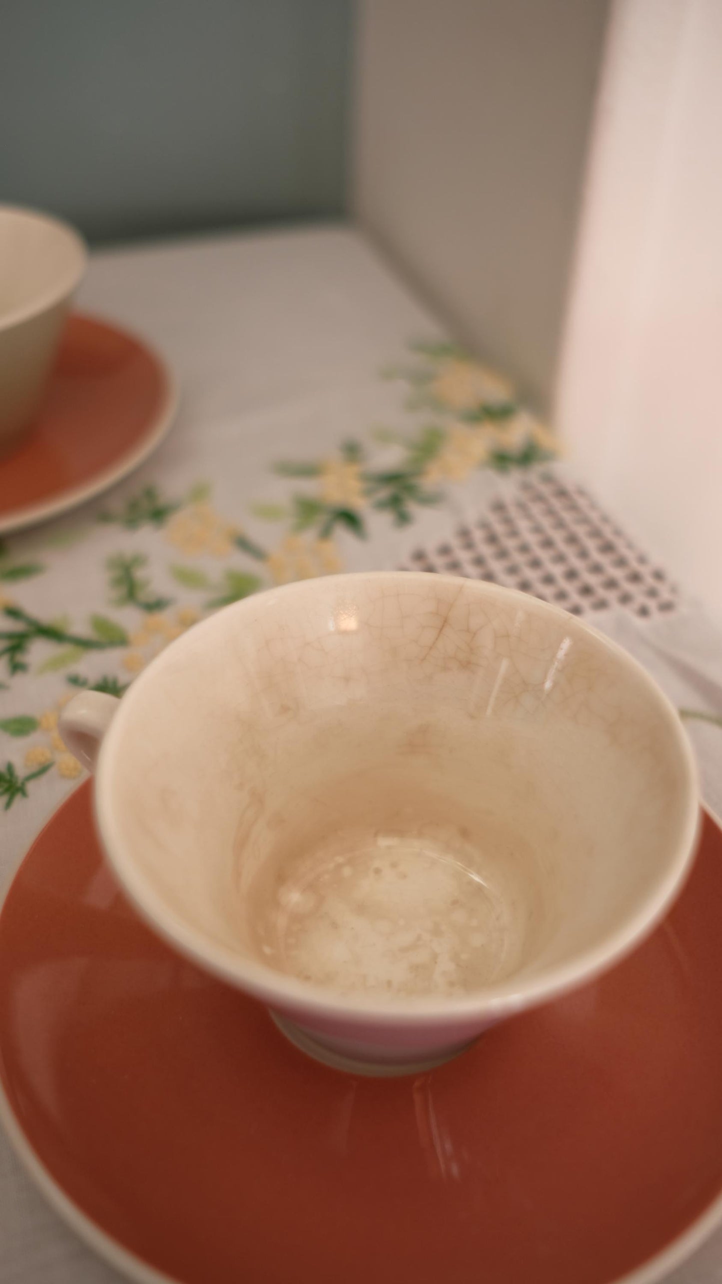 Lot de 5 tasses à espresso+coupelles  vintageVilleroy&Boch