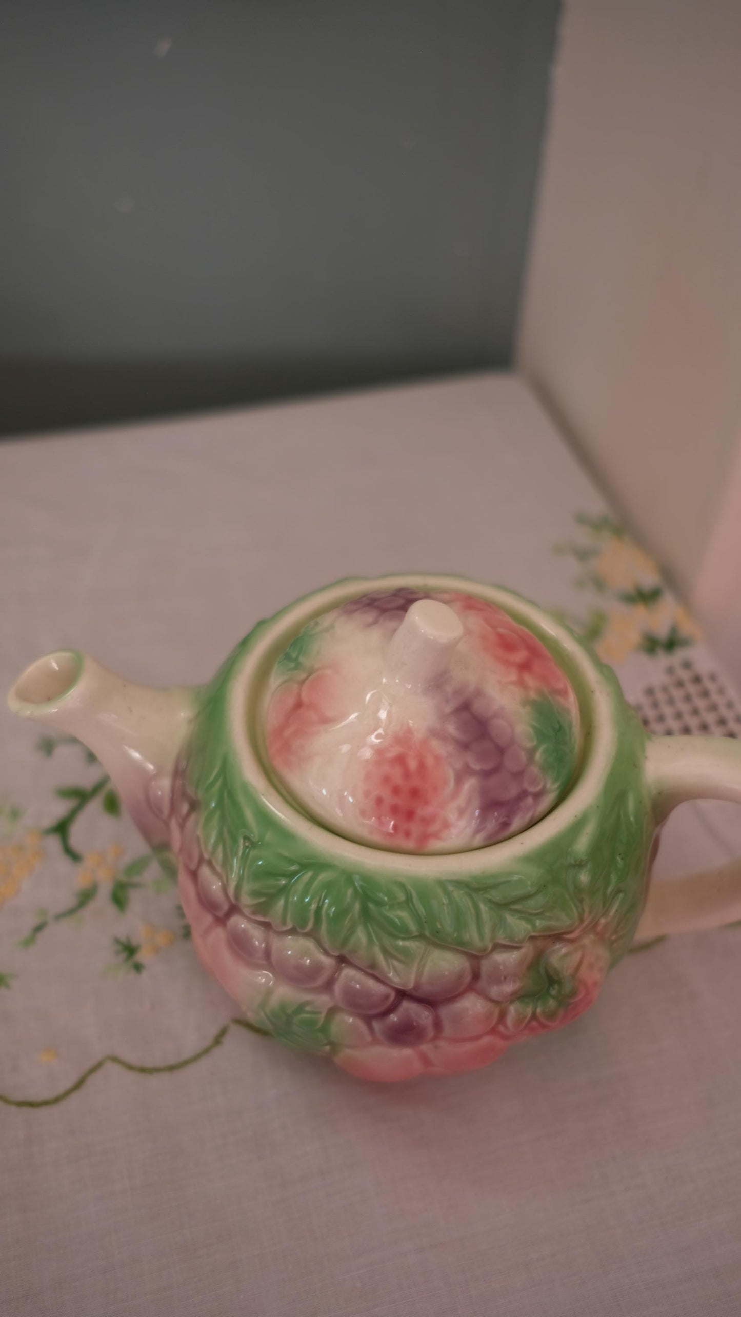 Service à thé/café en barbotine