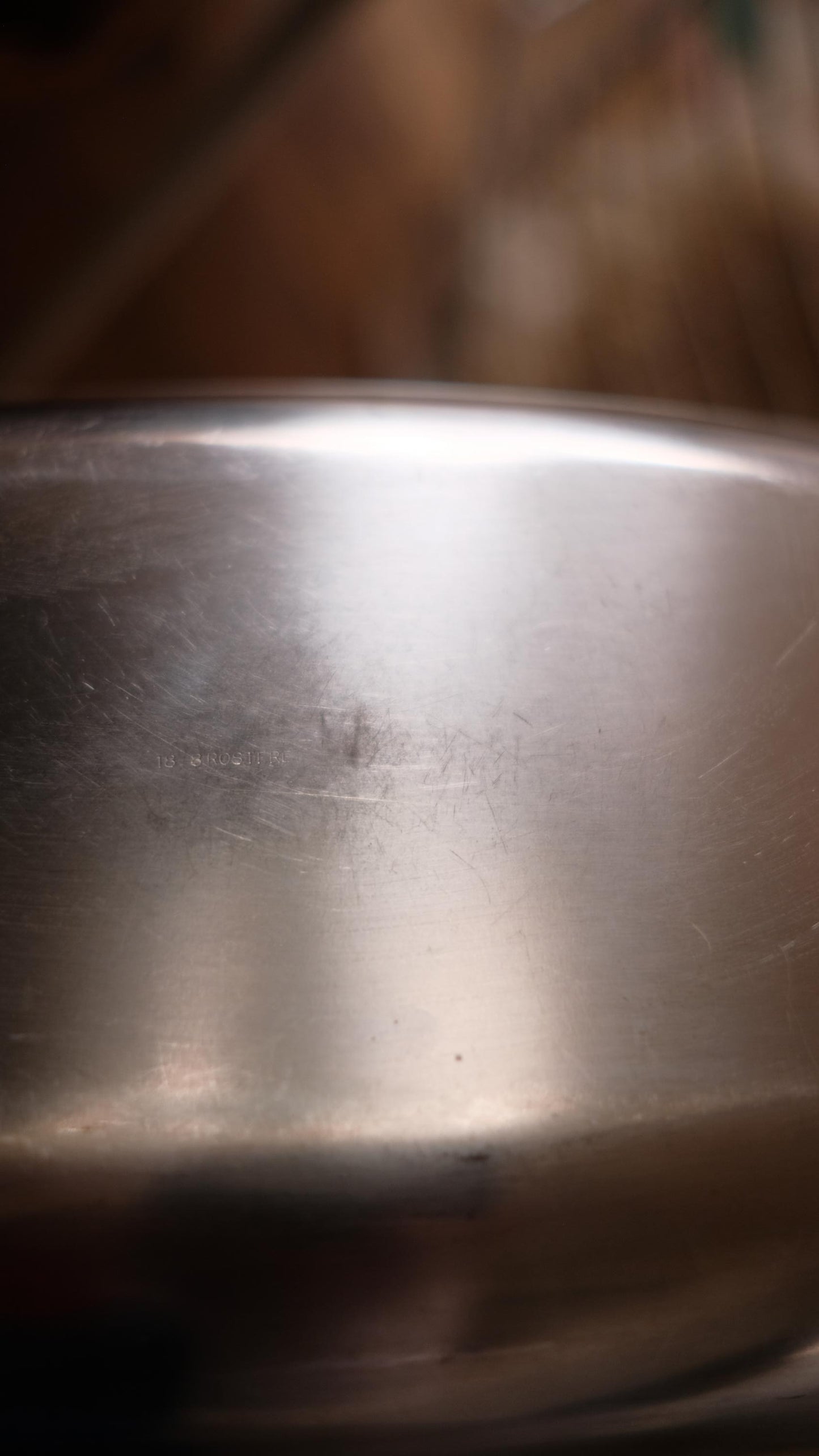 Lot de deux raviers Rostfrei vintage en inox