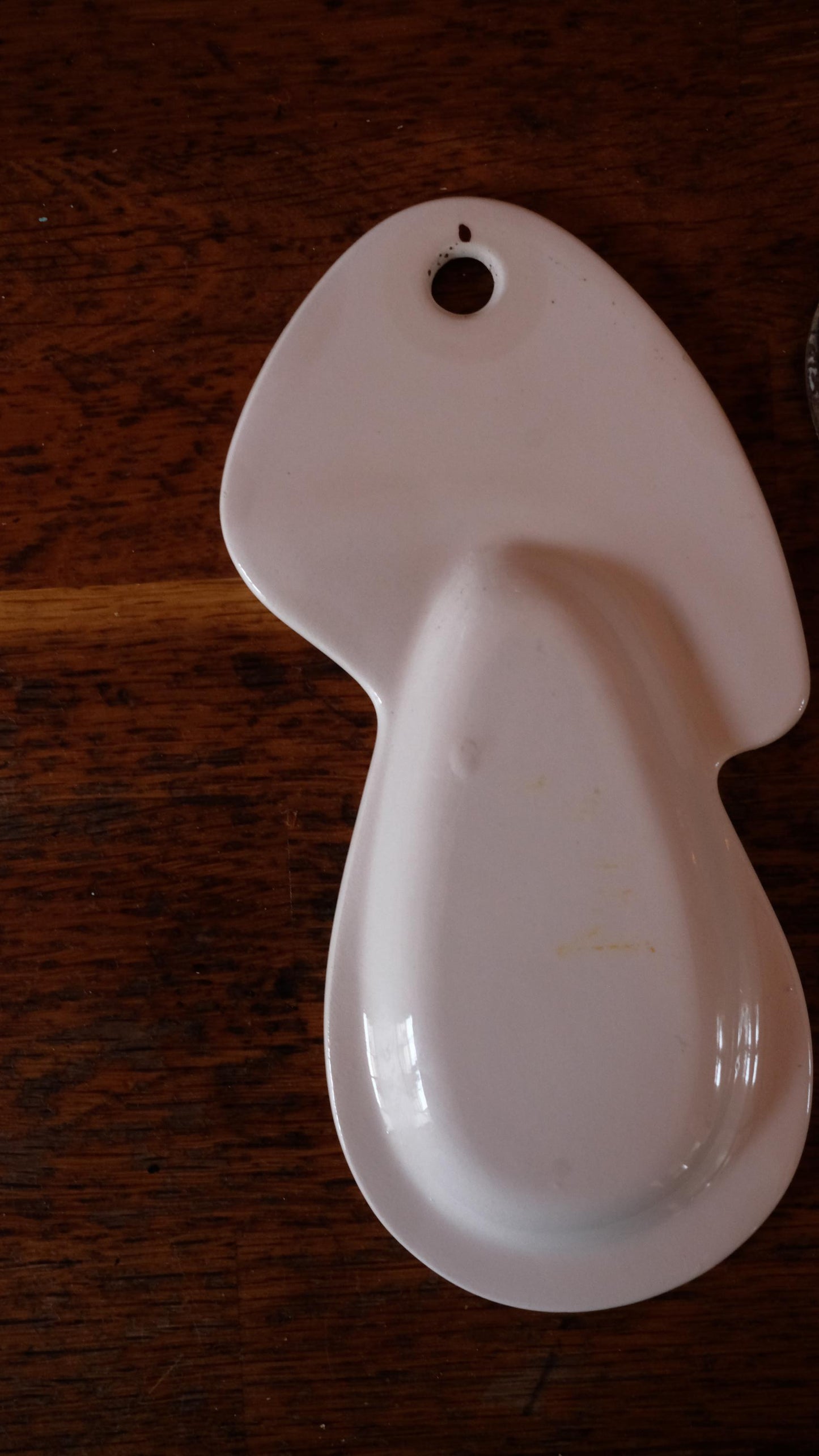 Repose cuillère vintage en forme de champignon