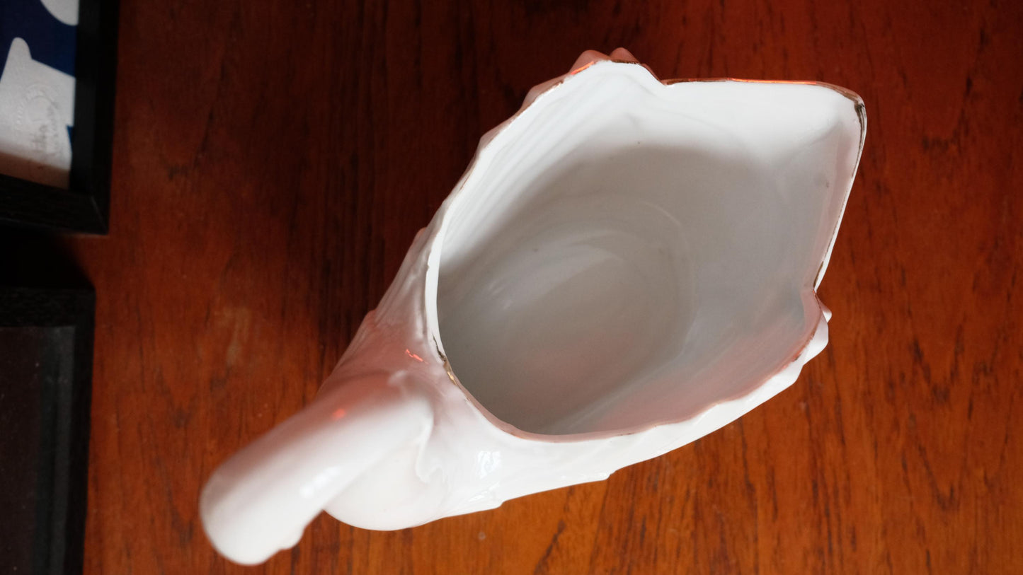 Cache pot cygne vintage