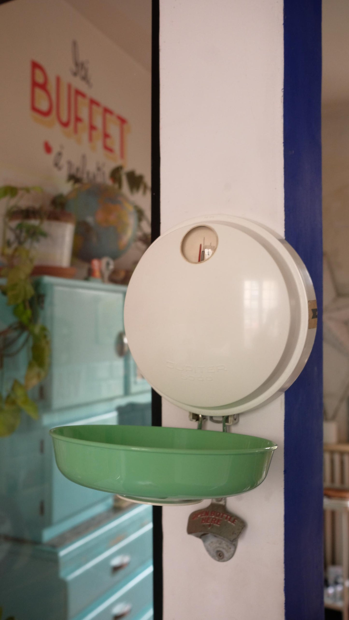 Balance murale vintage jupiter 5000 made in West Germany