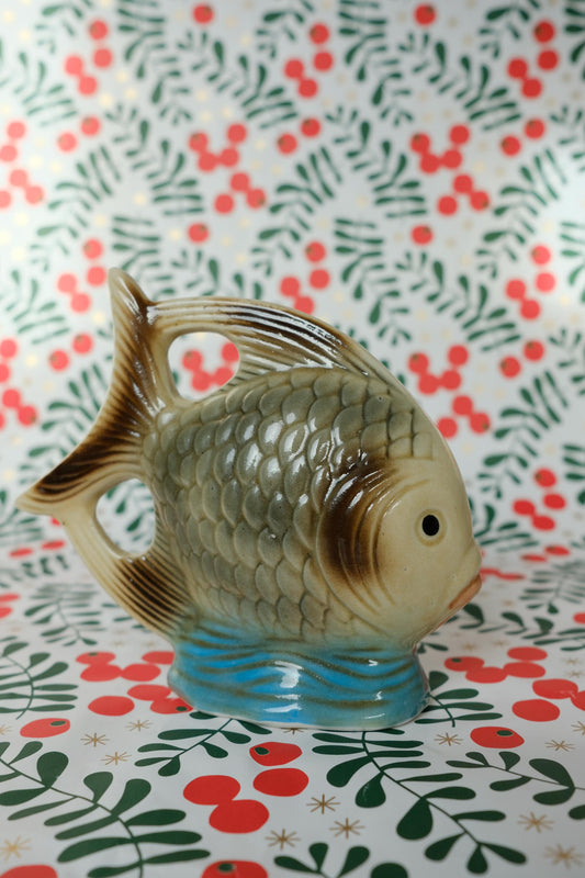 Poisson décoratif en céramique