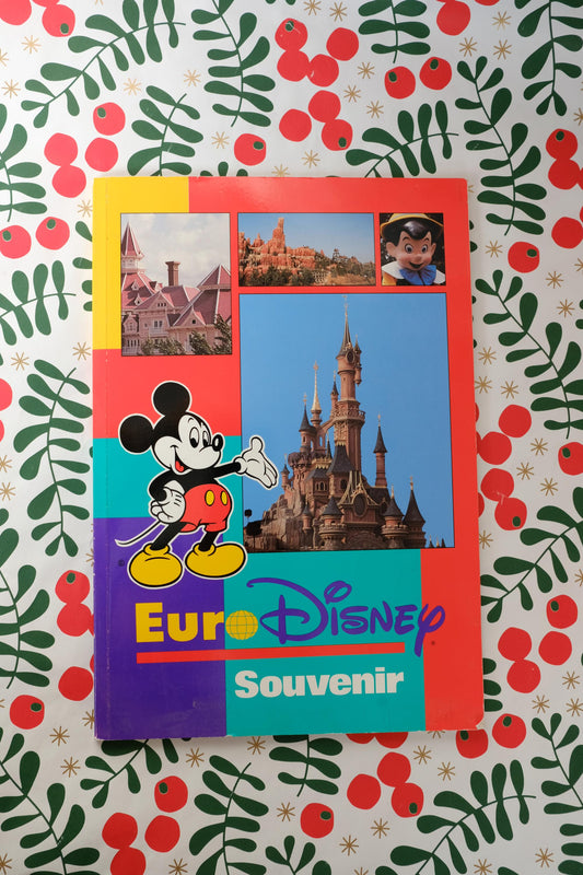 Livre souvenir eurodisney