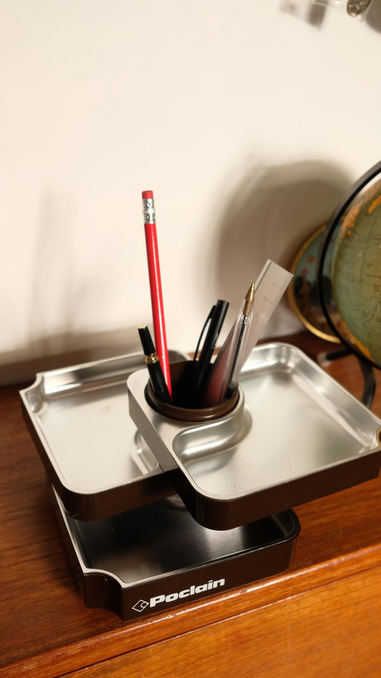 Organisateur de bureau vintage lynx made in France