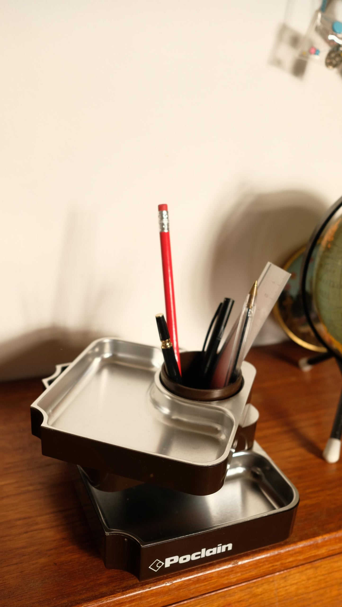 Organisateur de bureau vintage lynx made in France