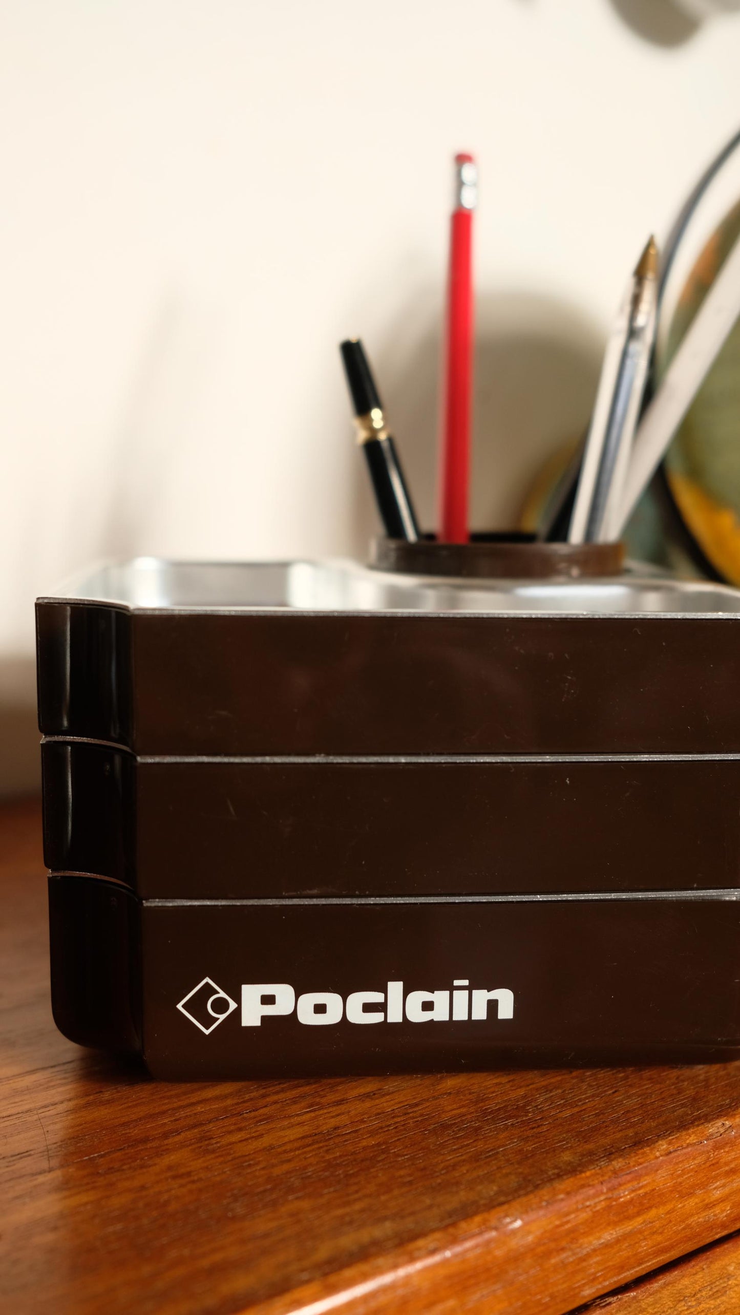 Organisateur de bureau vintage lynx made in France