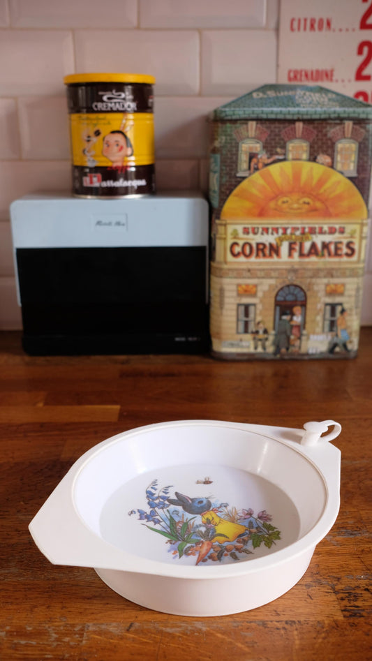 Assiette pour bébé vintage babyrelax made in France