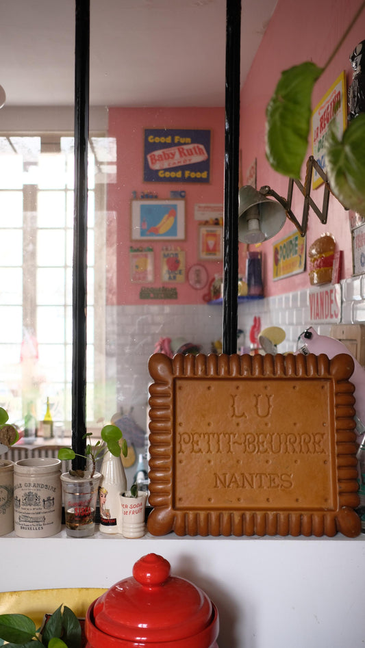 Objet publicitaire petit beurre vintage