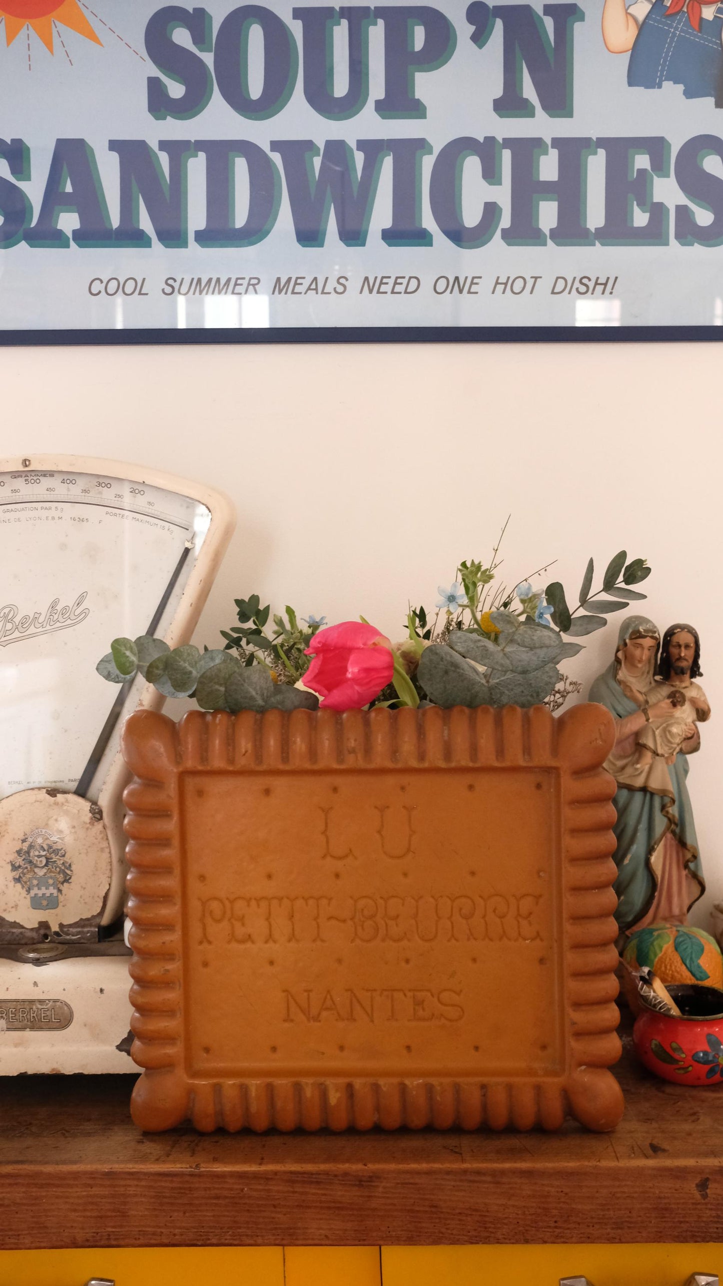 Objet publicitaire petit beurre vintage