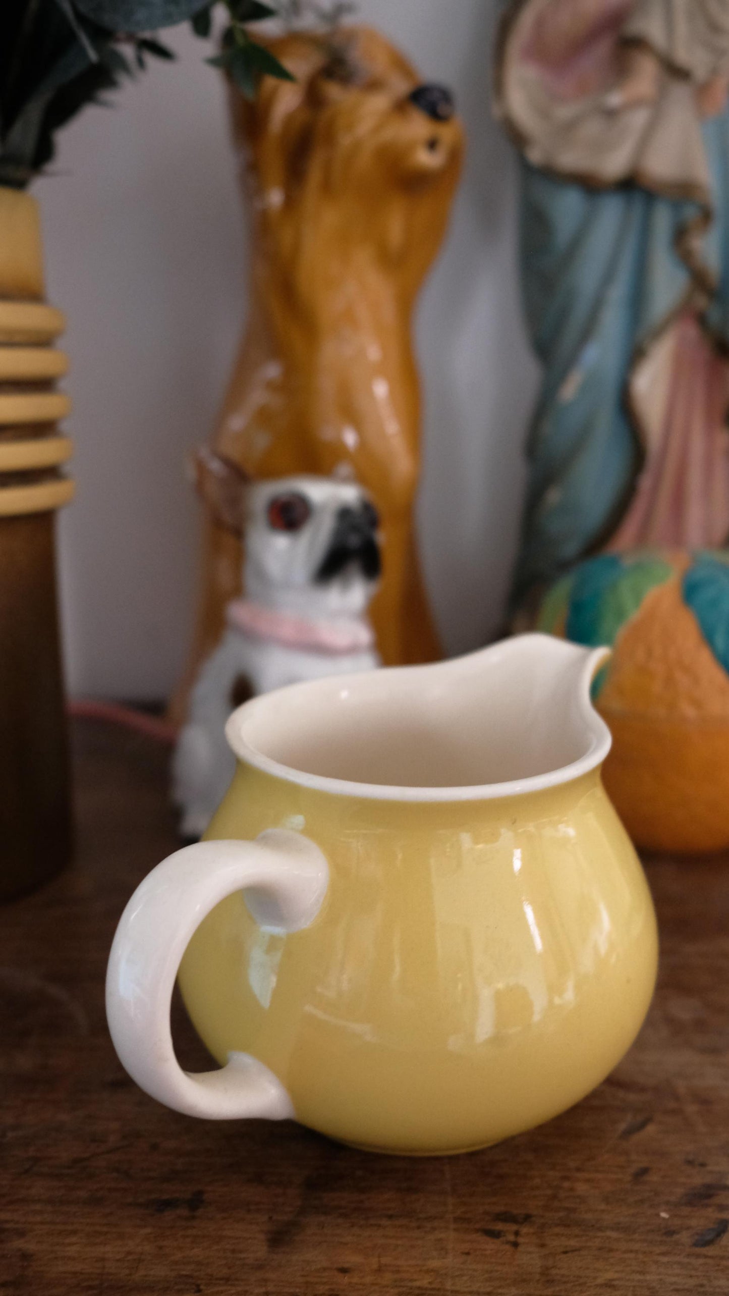 Pot à lait Villeroy&Boch vintage jaune