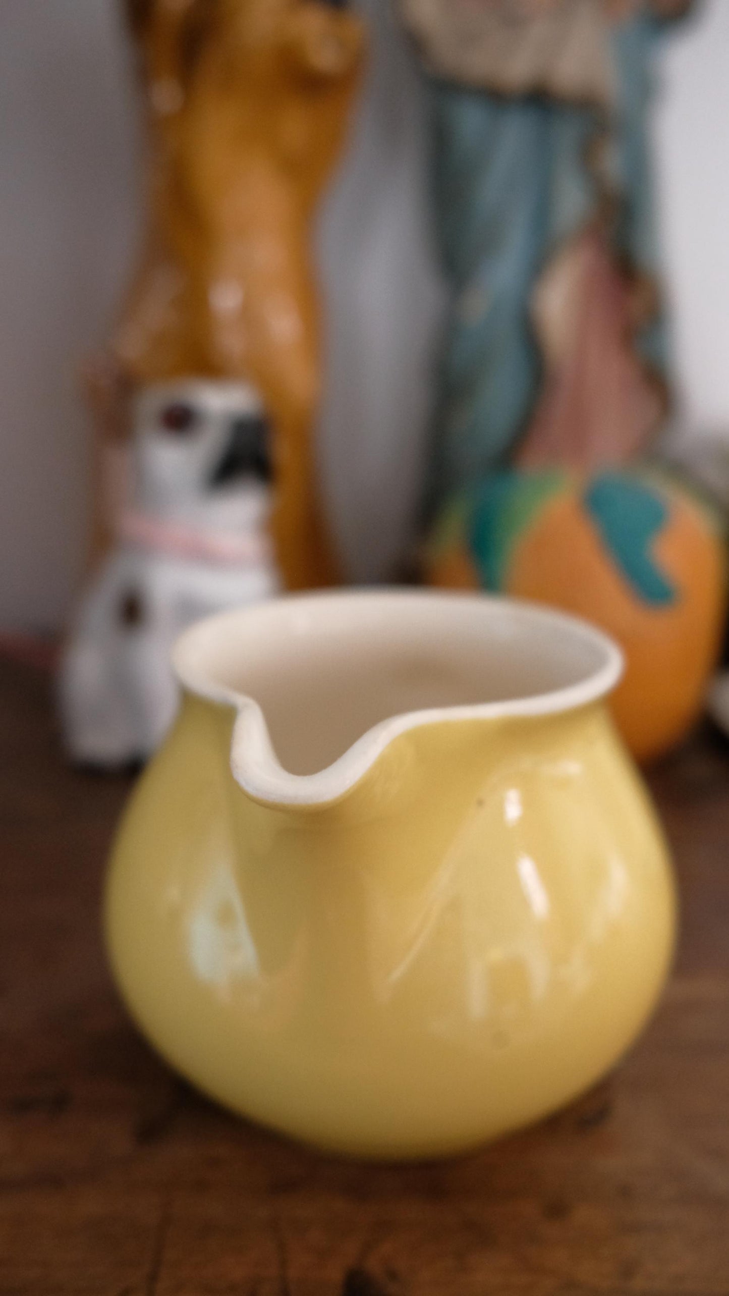 Pot à lait Villeroy&Boch vintage jaune