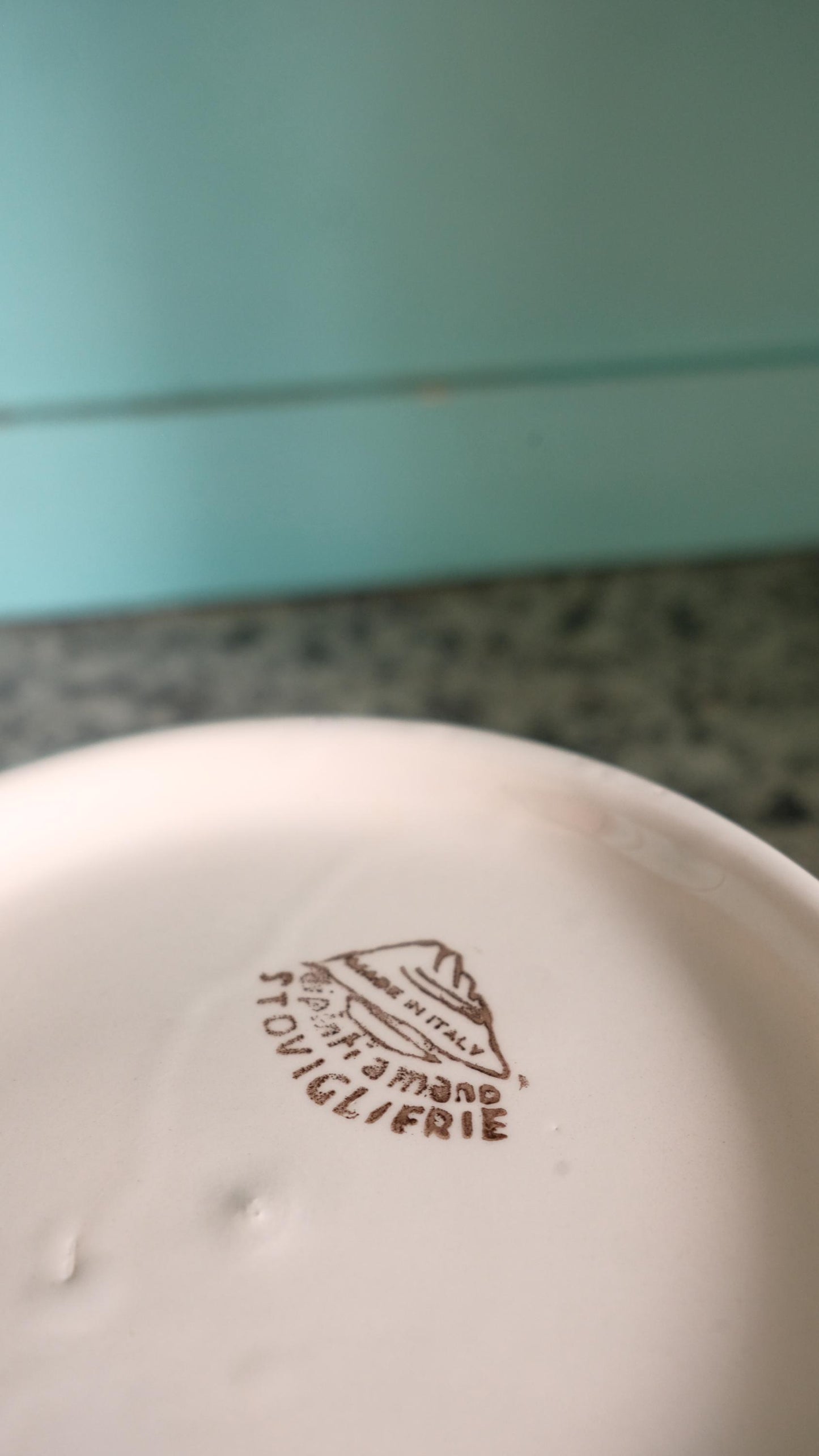 Saladier stoviglifrie vintage en céramique made in Italy