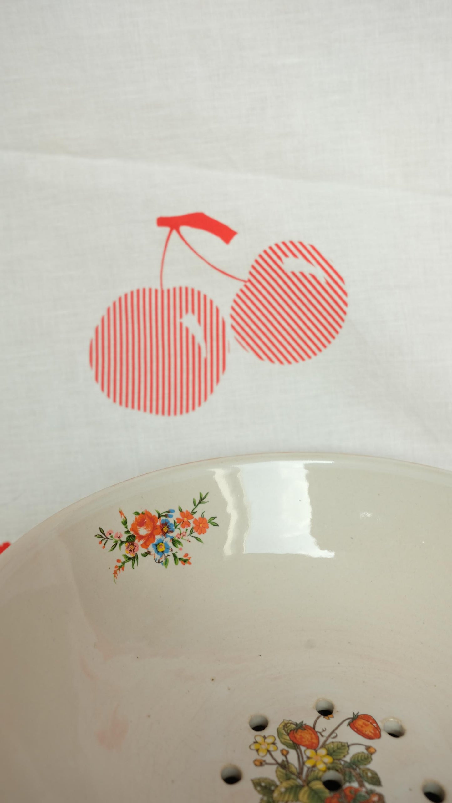 Egouttoir à fruits en céramique