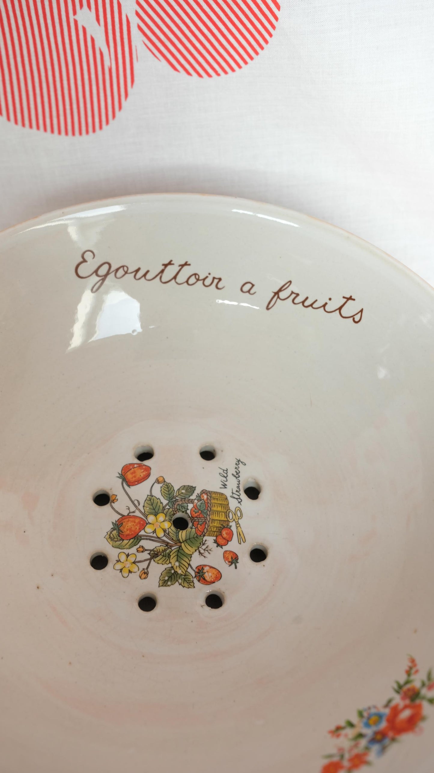 Egouttoir à fruits en céramique
