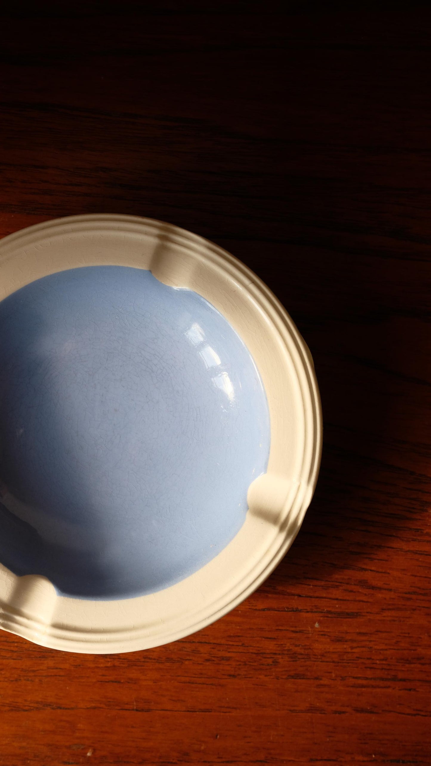 Cendrier Villeroy&Boch vintage en faïence modèle Orléans