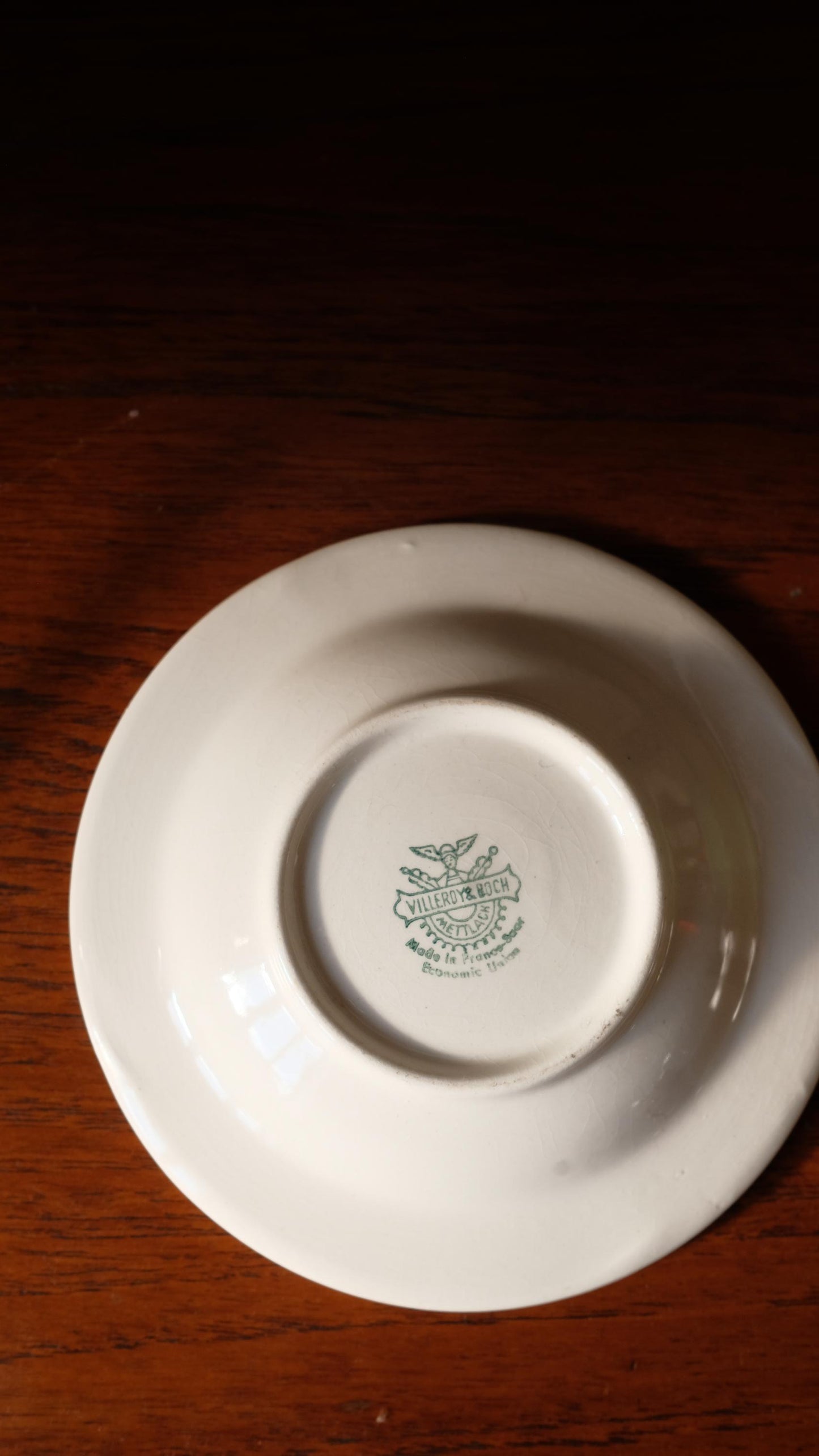 Cendrier Villeroy&Boch vintage en faïence modèle Orléans