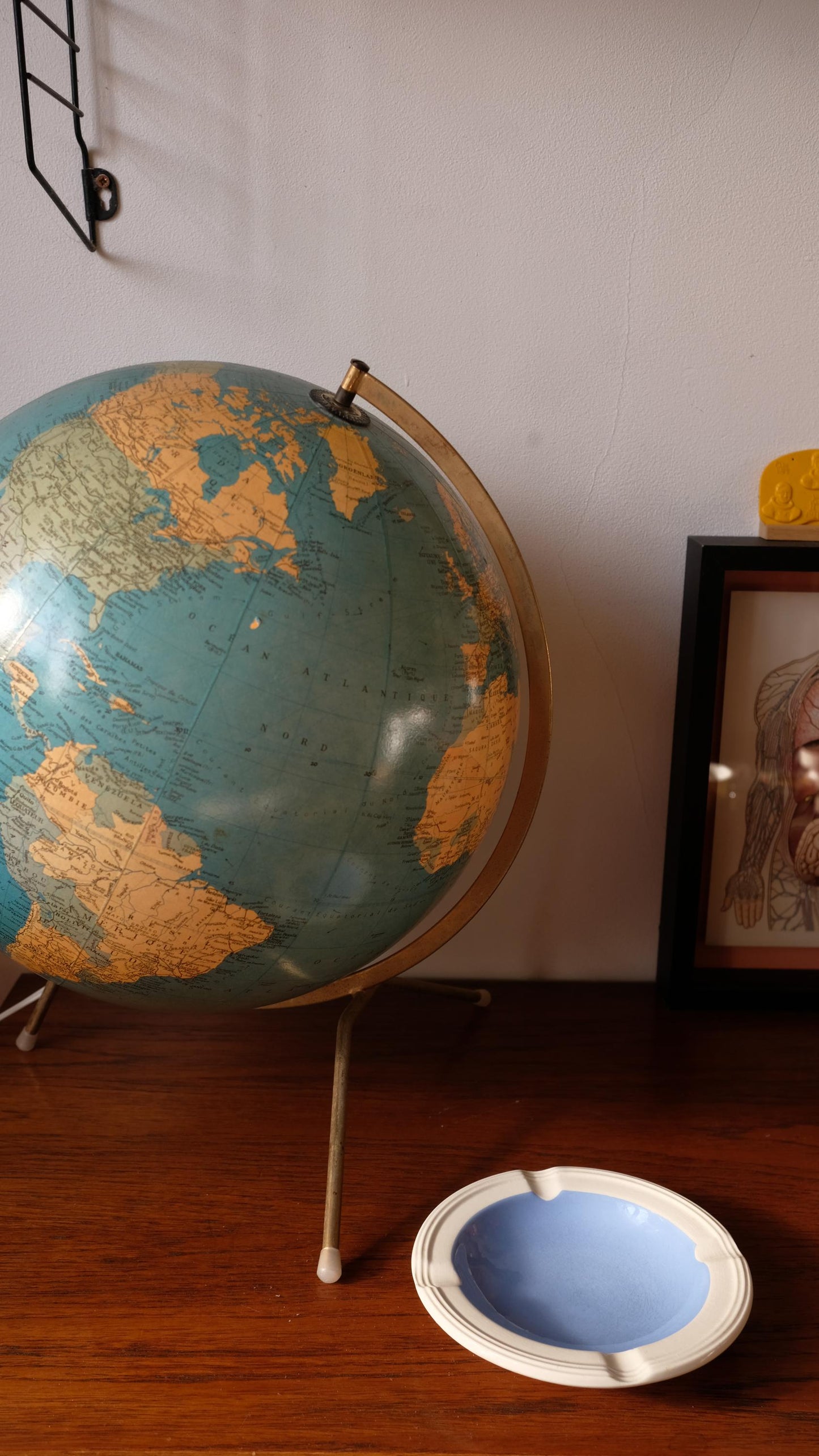 Cendrier Villeroy&Boch vintage en faïence modèle Orléans