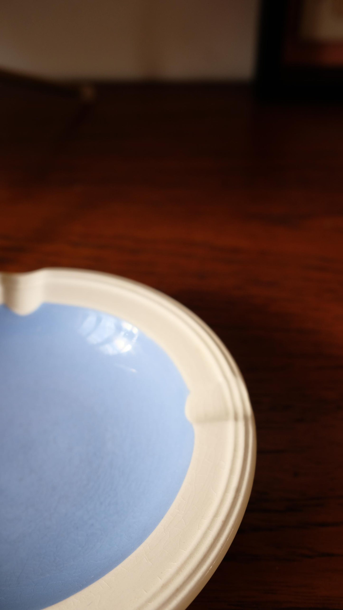 Cendrier Villeroy&Boch vintage en faïence modèle Orléans