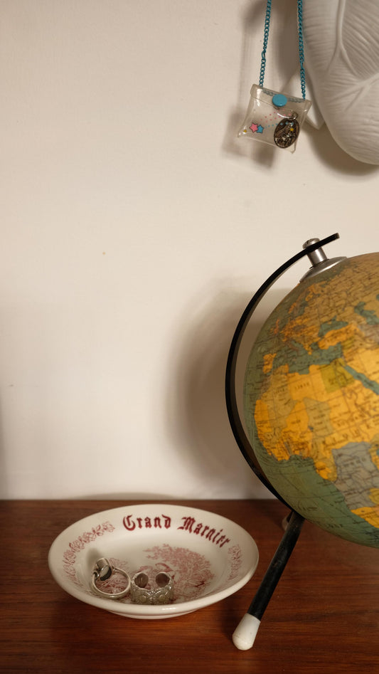 Coupelle publicitaire grand-Marnier vintage Grindley made in England