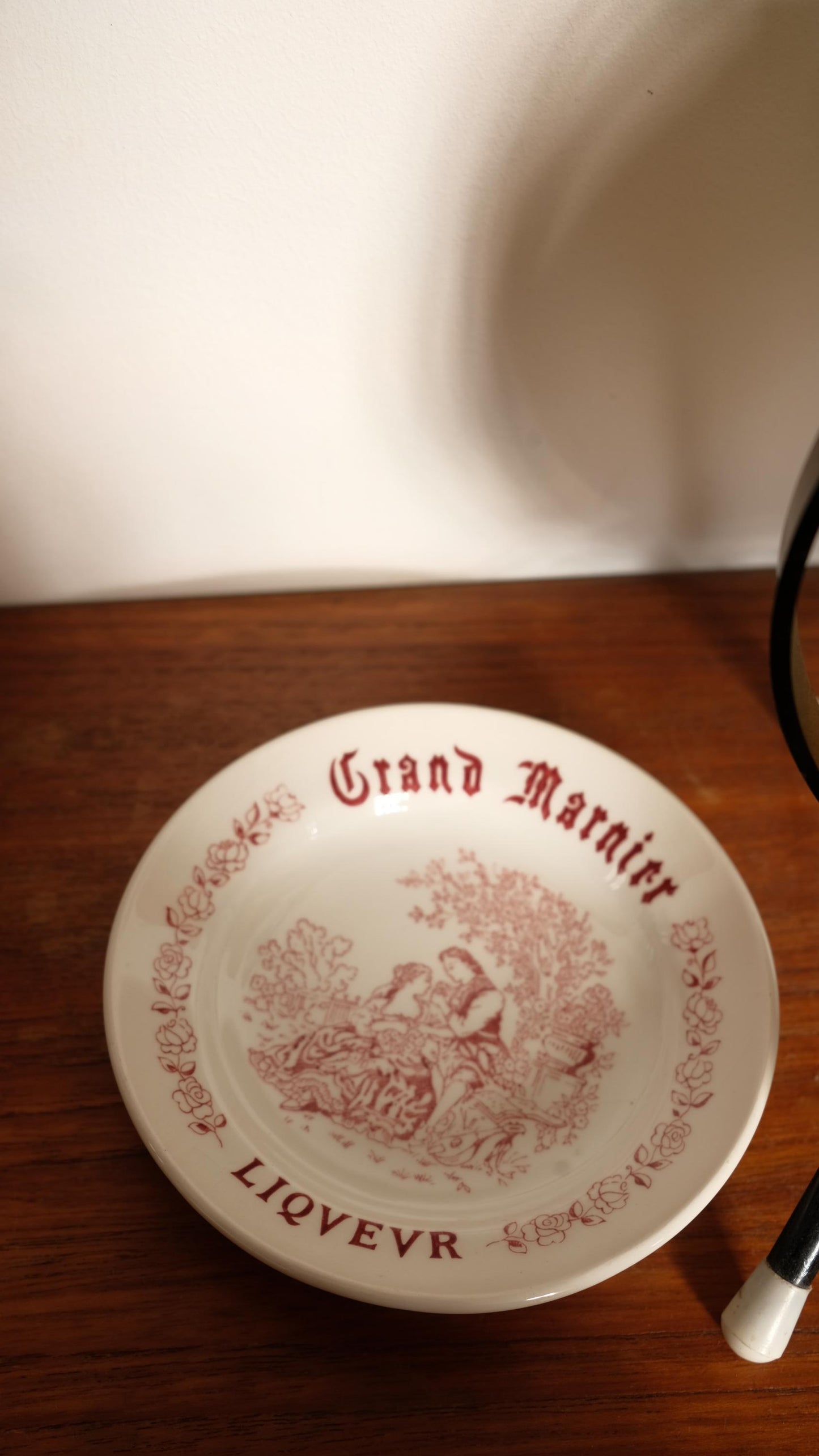 Coupelle publicitaire grand-Marnier vintage Grindley made in England