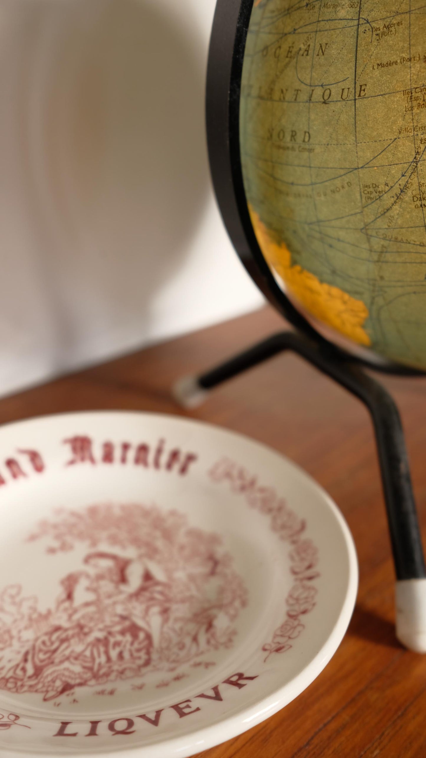 Coupelle publicitaire grand-Marnier vintage Grindley made in England