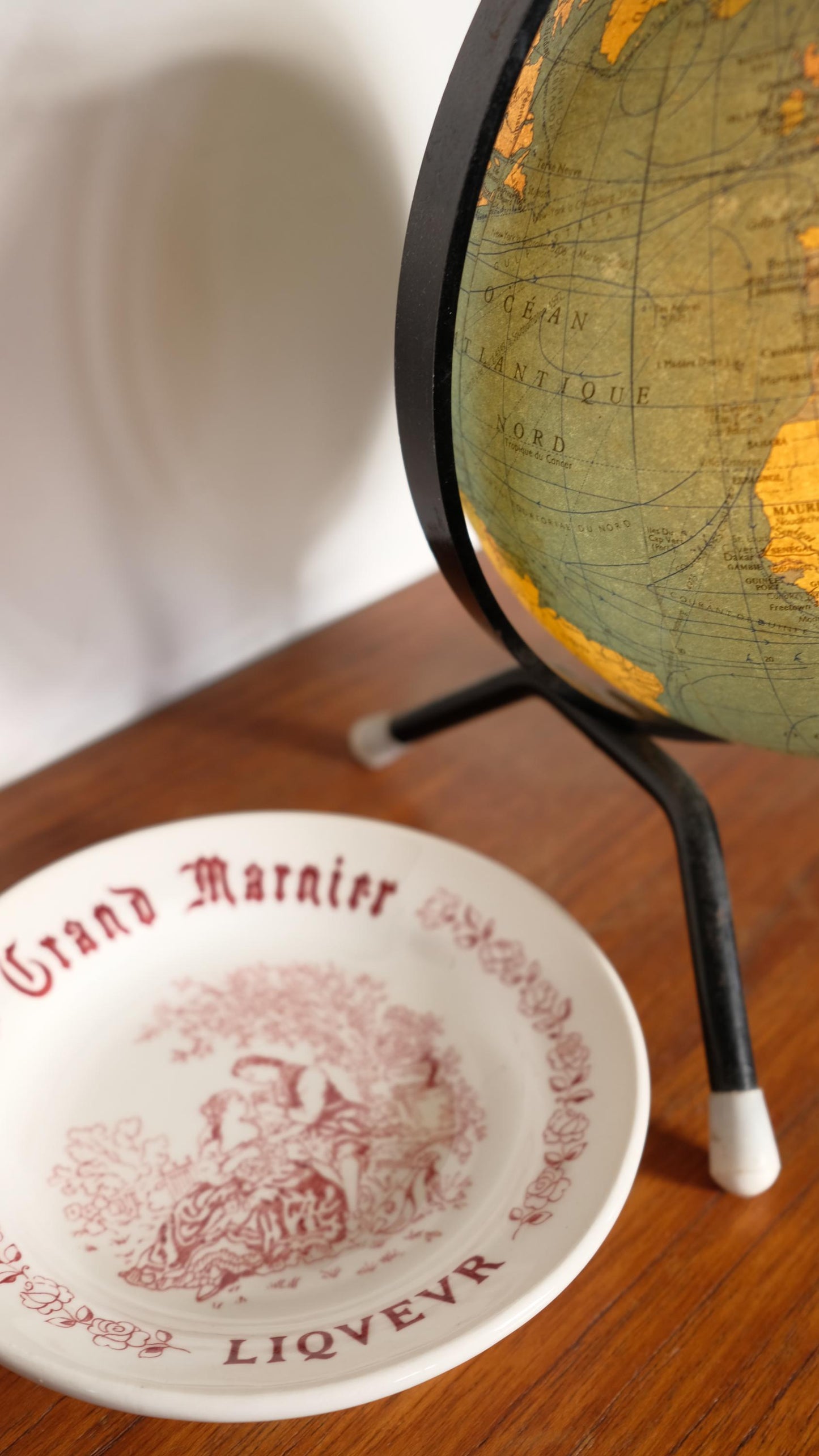 Coupelle publicitaire grand-Marnier vintage Grindley made in England