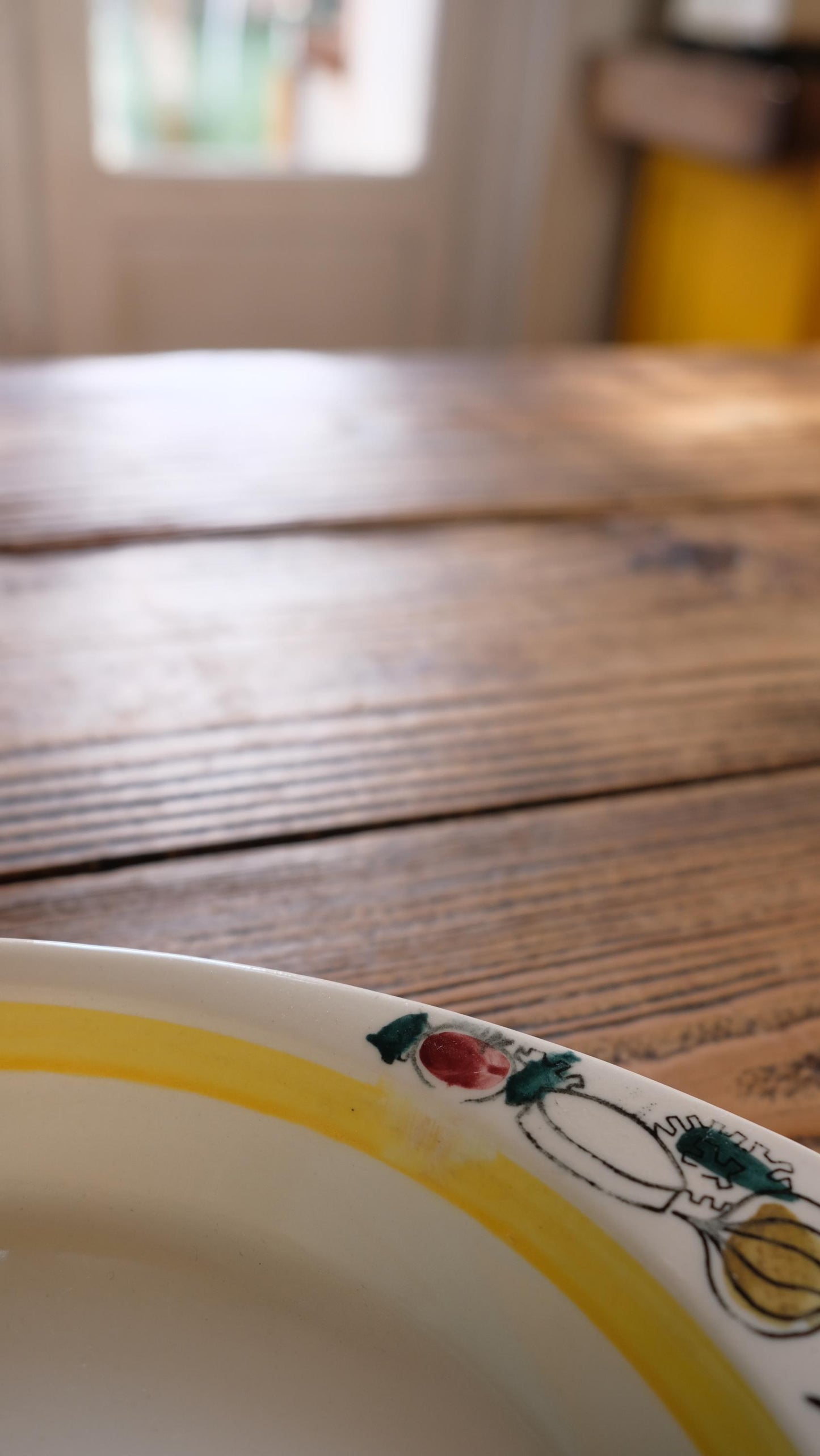 Assiette décorative Stavangerflint made in Norway, années 60