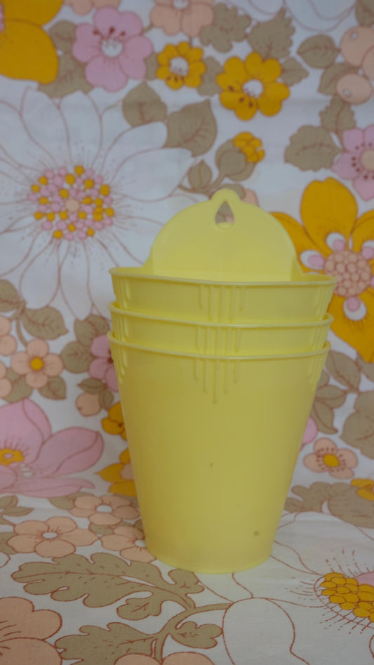 Seaux à accrocher R matic ware, années 50