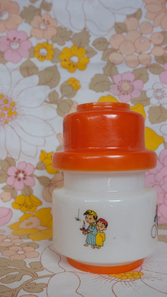 Suspension/plafonnier en opaline années 70