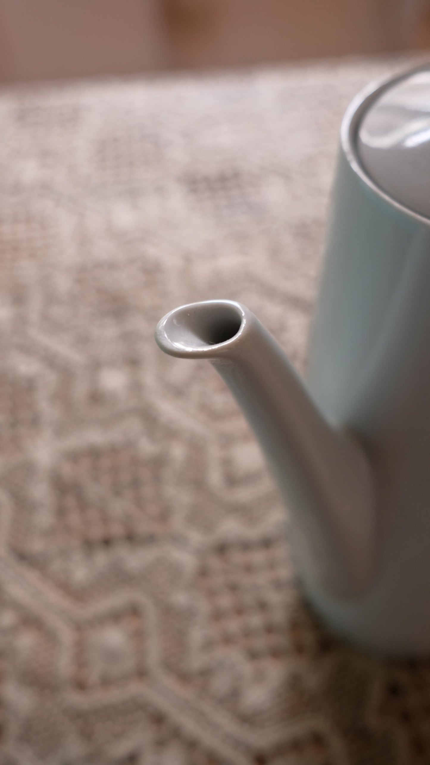 Cafetière Colditz Porcelan vintage style années 60 fabriquée en Allemagne de l'est