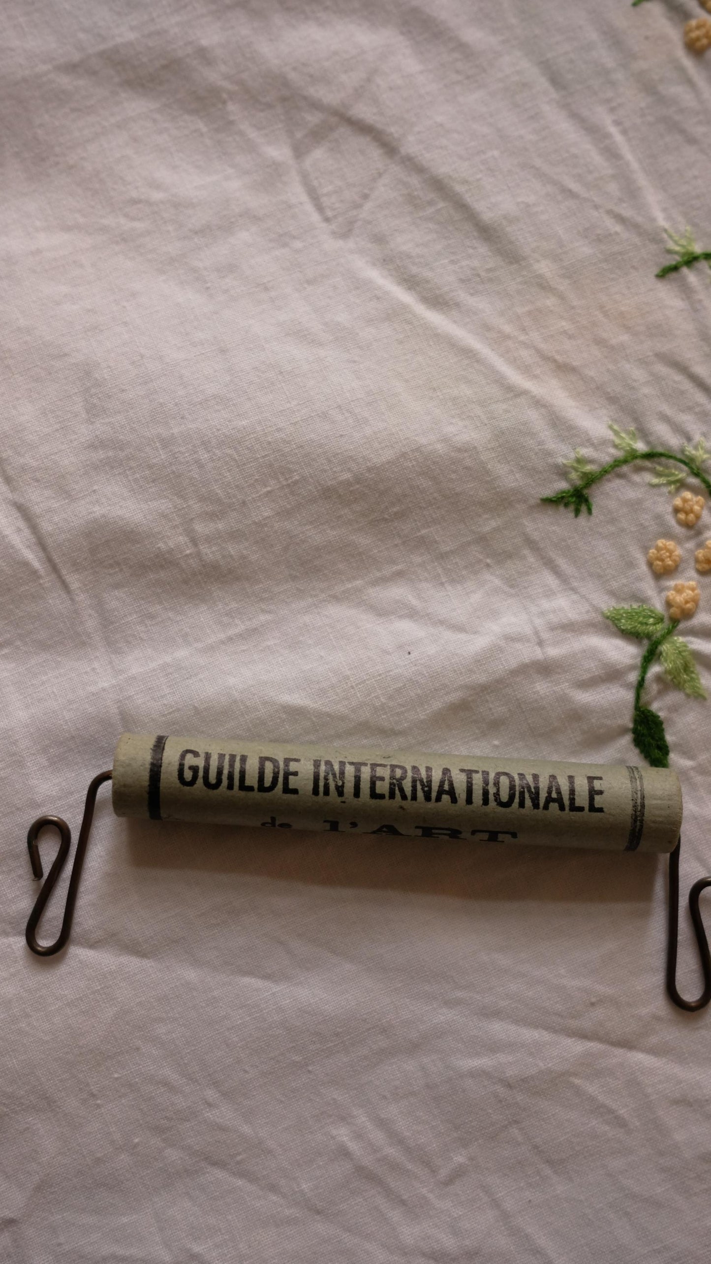 Lot de 4 Poignées de sac publicitaires vintage