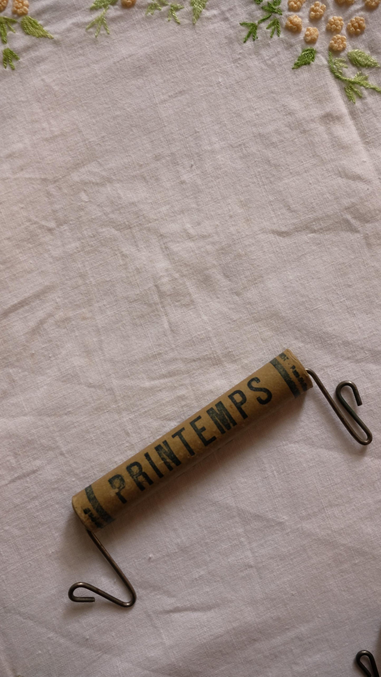 Lot de 4 Poignées de sac publicitaires vintage