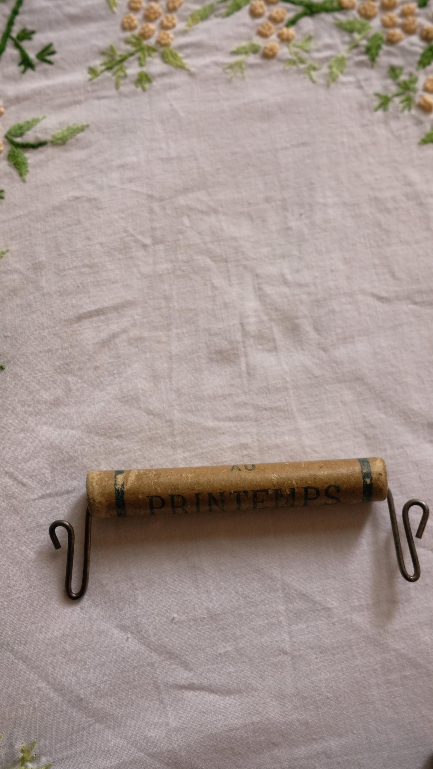 Lot de 4 Poignées de sac publicitaires vintage