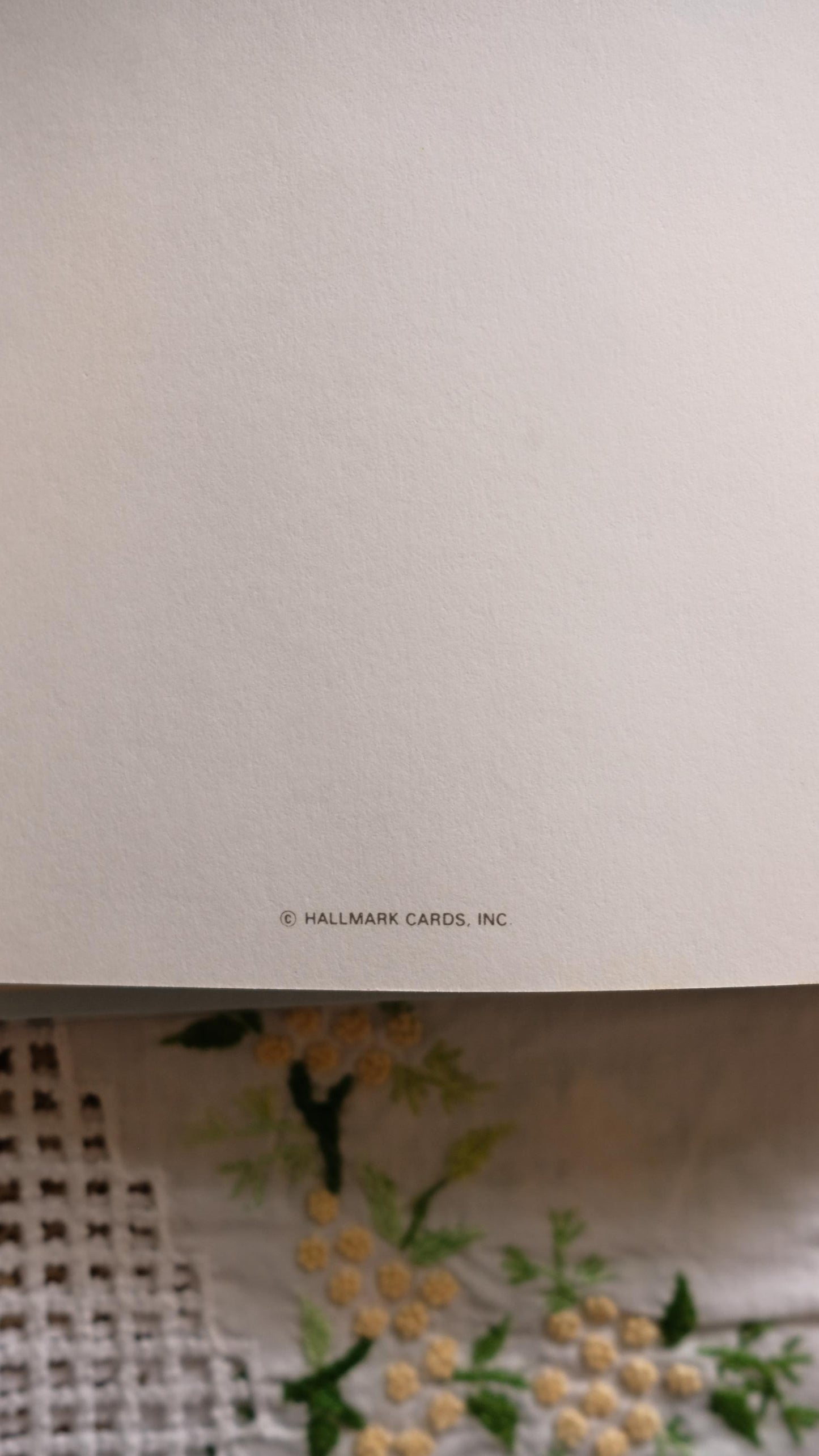 Album Hallmark vintage de la 1ère année de bébé