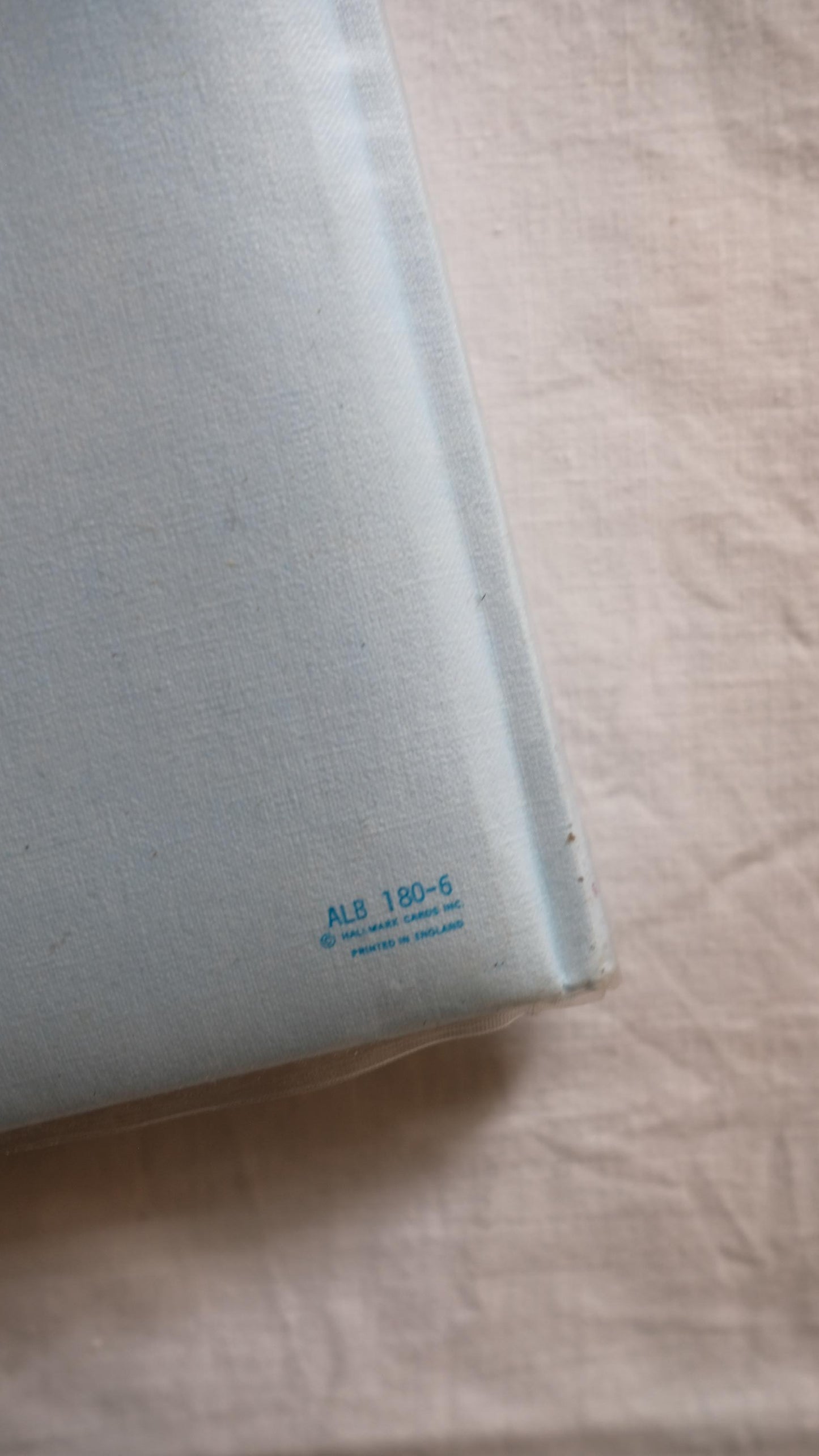 Album Hallmark vintage de la 1ère année de bébé