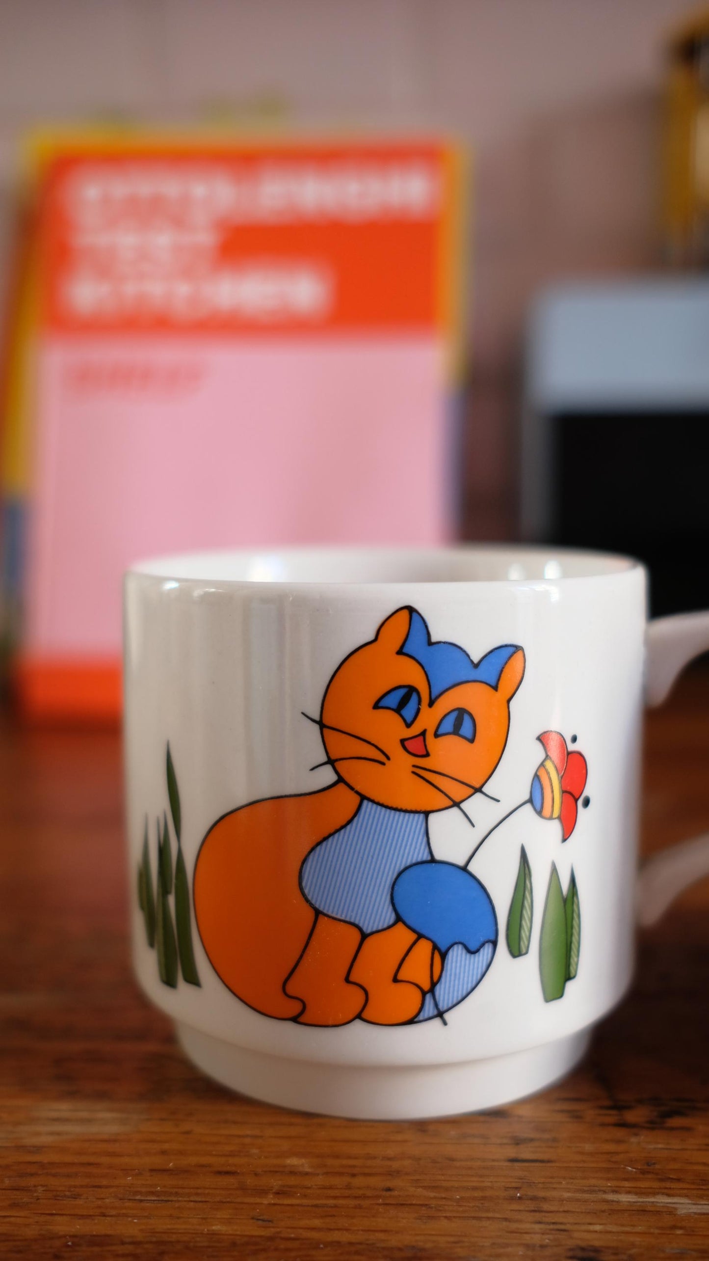 Lot de deux mugs vintage  70's toscana