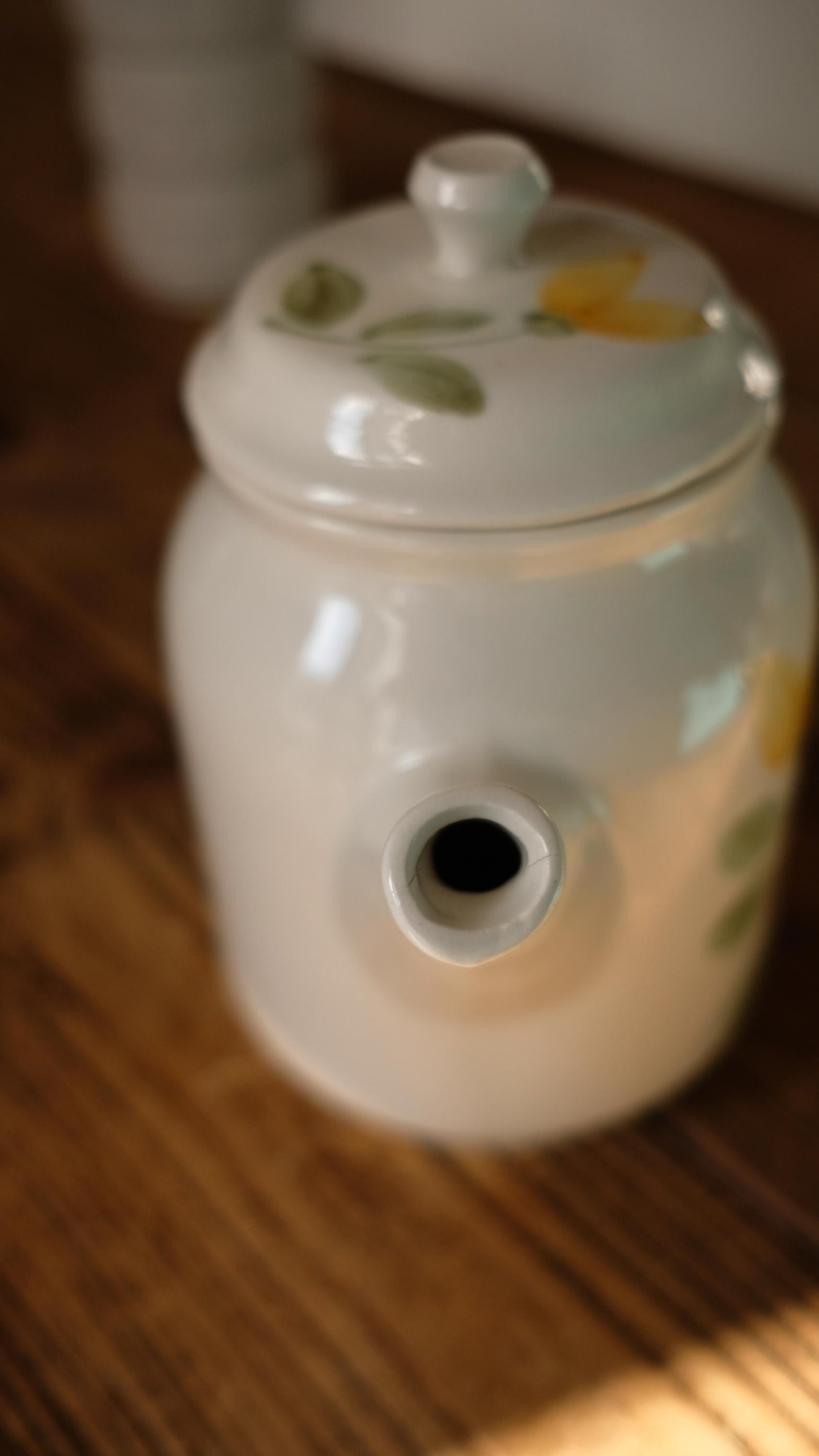 Théière Sarreguemines vintage