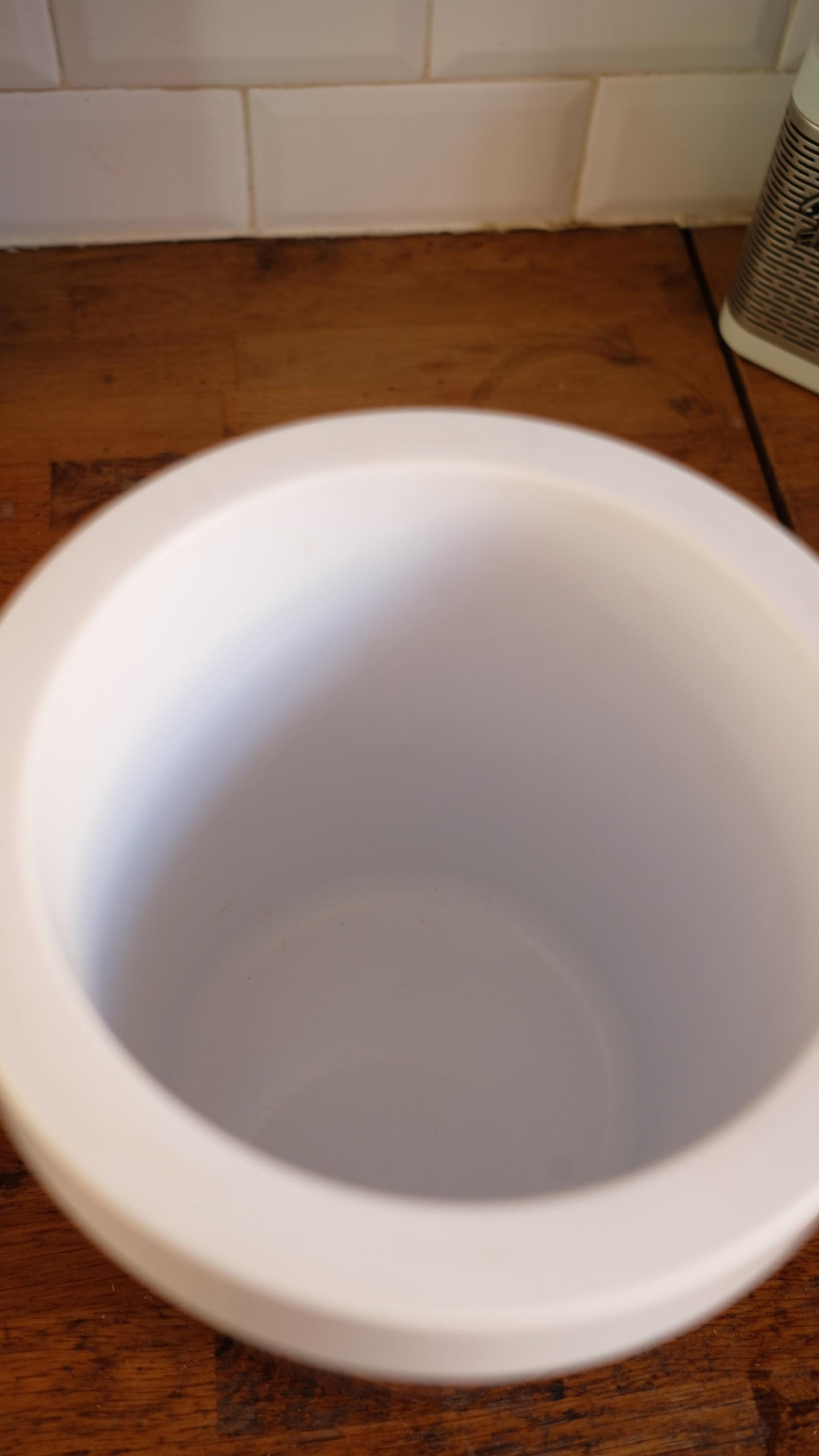 Seau à glaçons publicitaire Schweppes made in England vintage