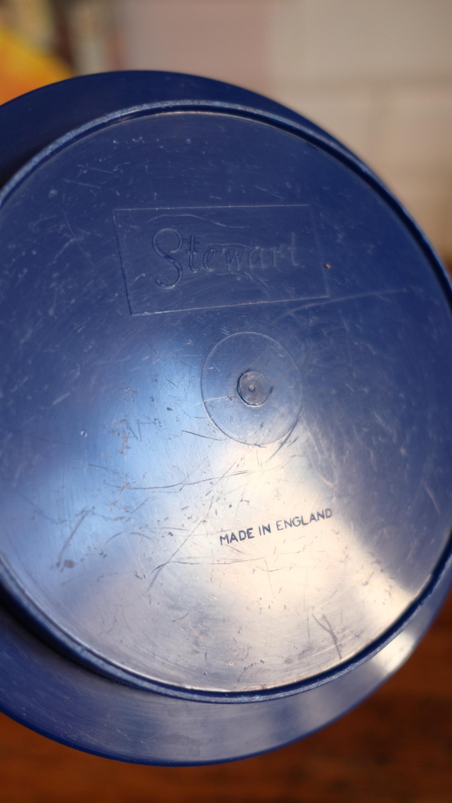 Seau à glaçons publicitaire Schweppes made in England vintage