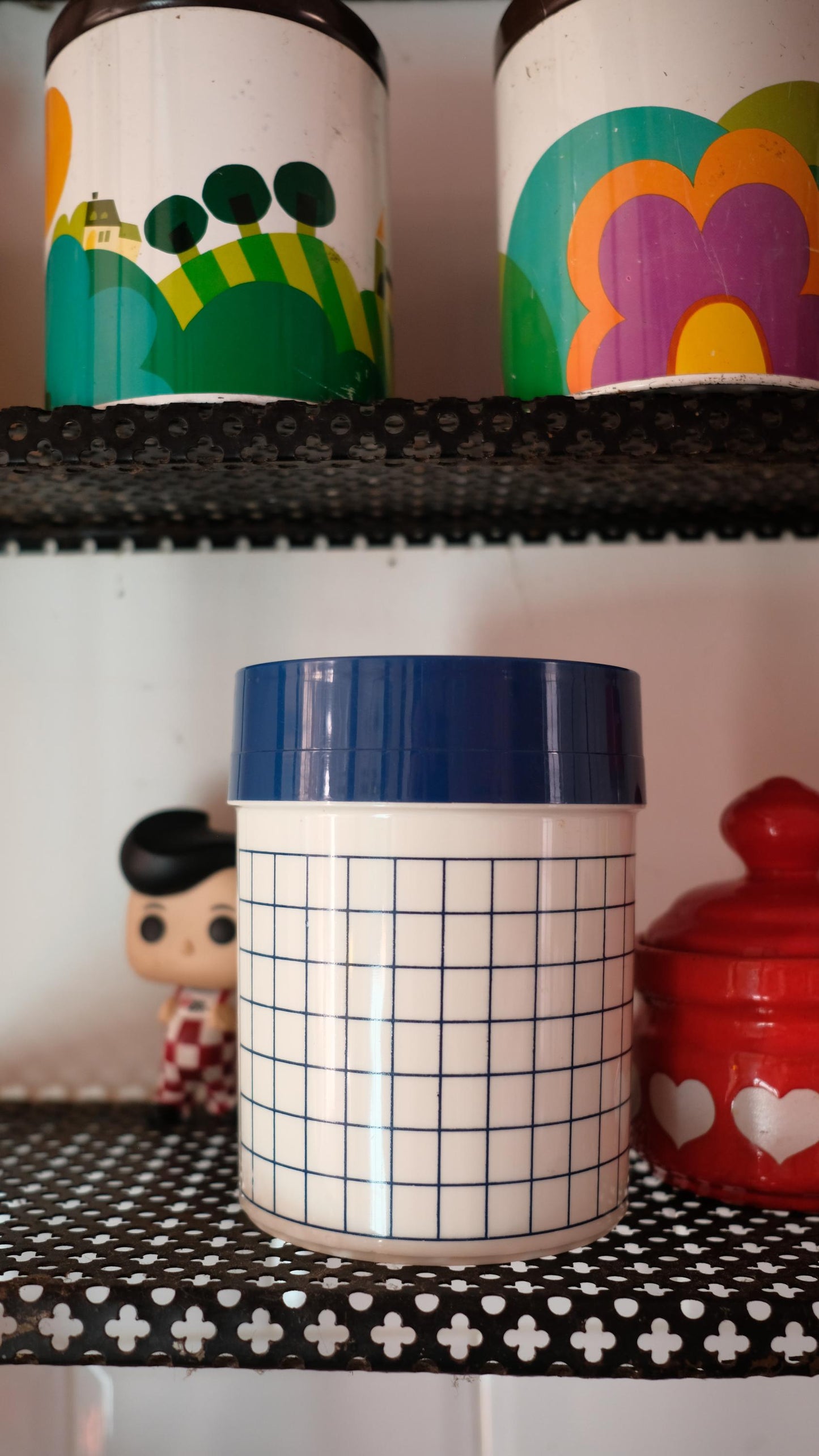 Boîte de stockage DBP vintage Antwerp en plastique