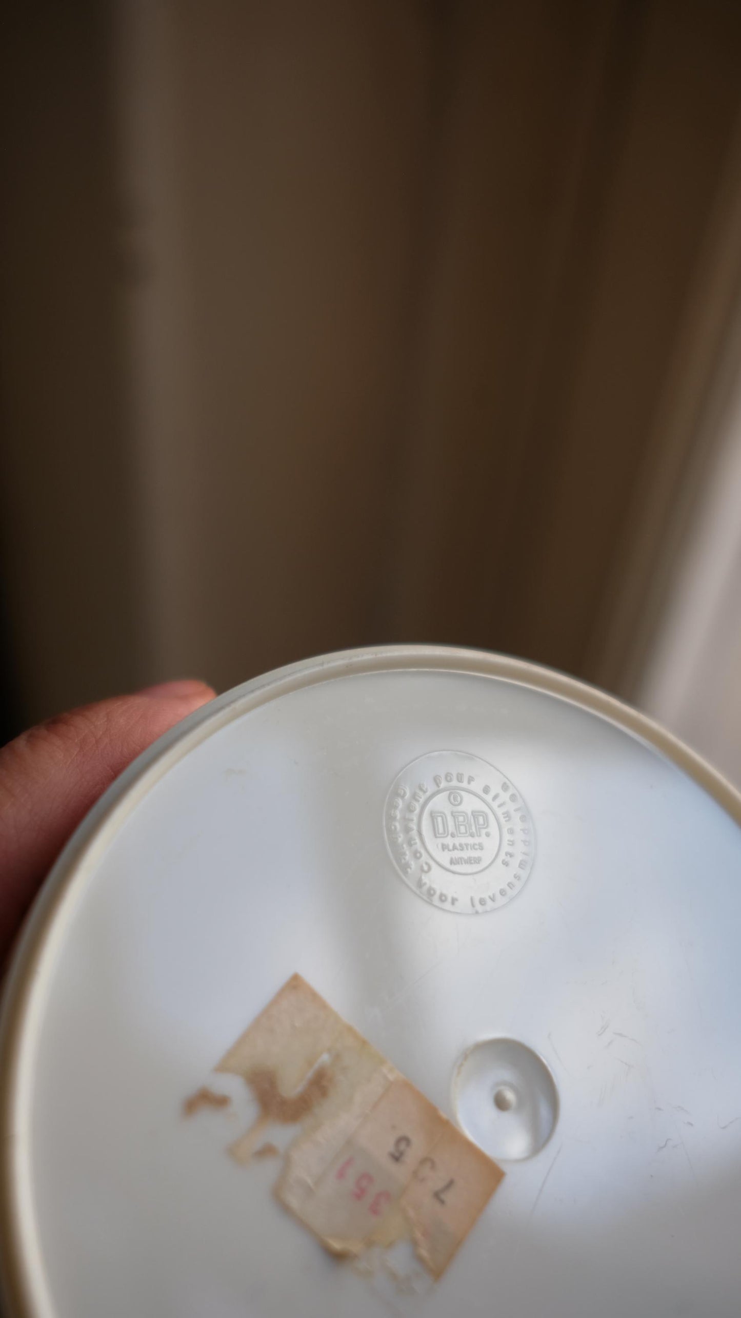 Boîte de stockage DBP vintage Antwerp en plastique