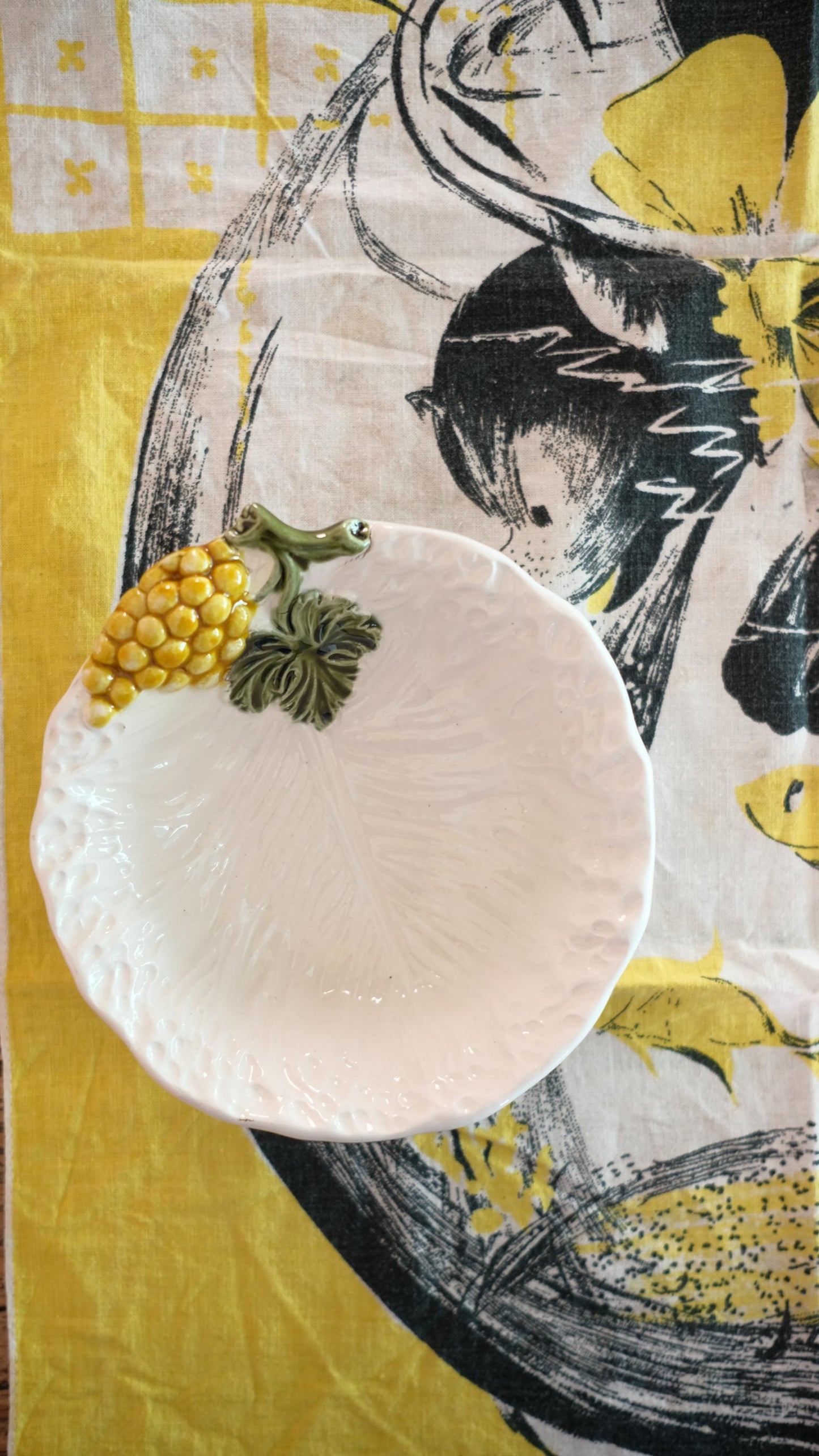 Ravier vintage en céramique Nove made in Italy