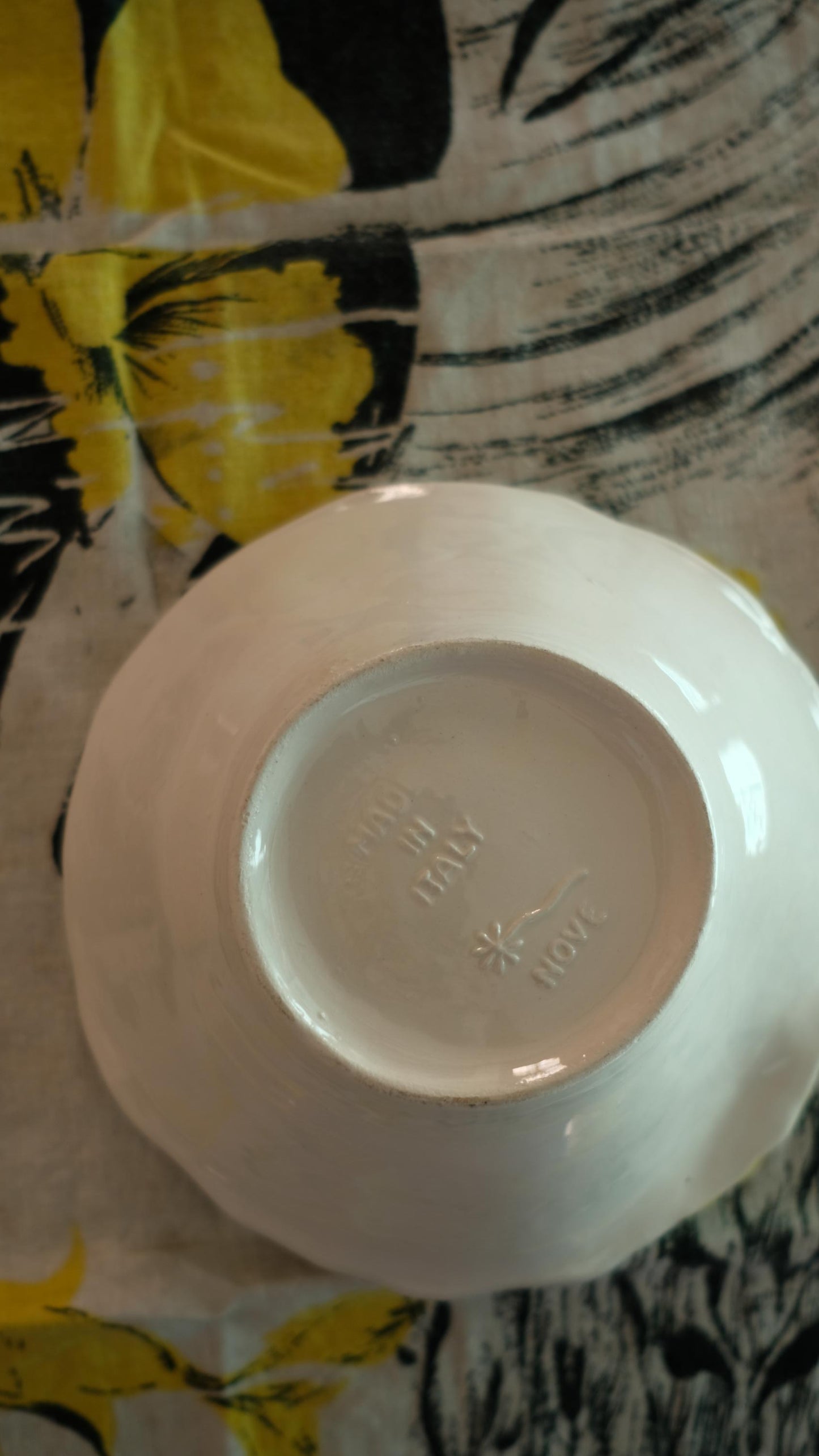 Ravier vintage en céramique Nove made in Italy